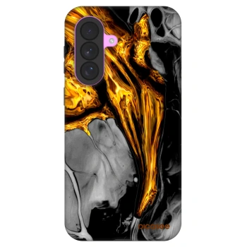 Picasee Fashion Case pentru Samsung Galaxy A37 - Black Gold