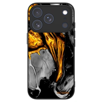 Picasee ULTIMATE CASE MagSafe pentru Apple iPhone 18 Pro - Black Gold