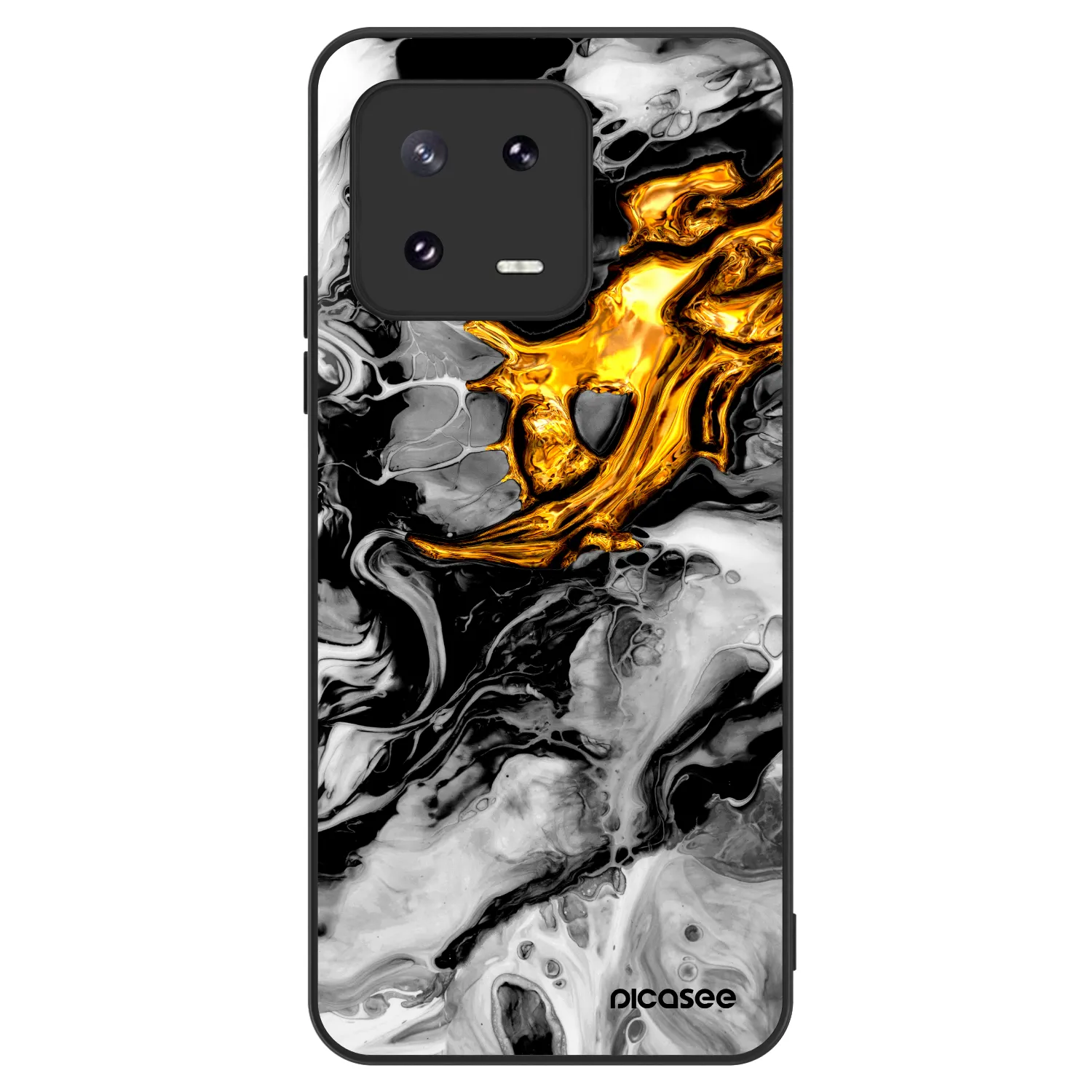 Picasee ULTIMATE CASE pentru Xiaomi 13 Pro - Black Gold 2