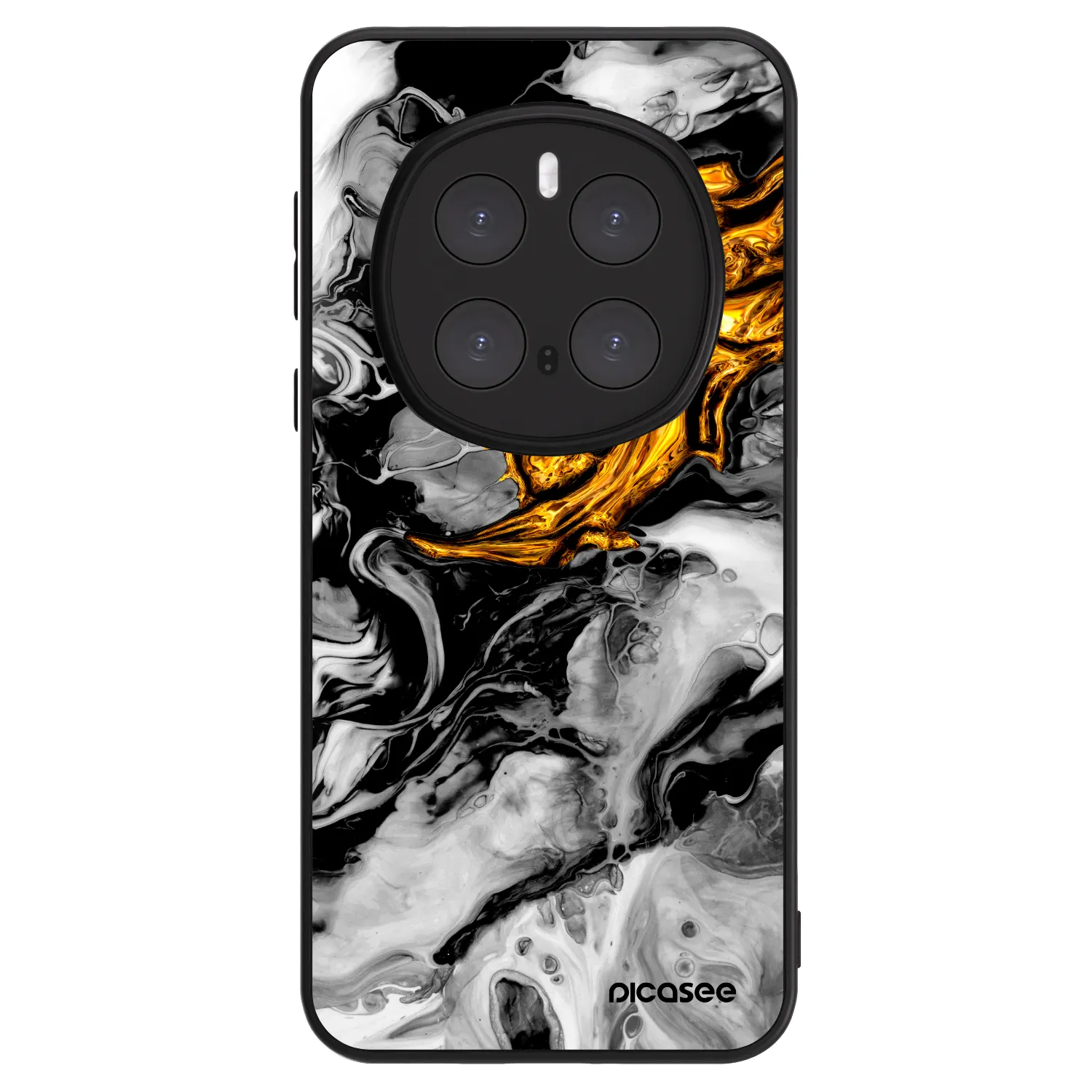 Picasee ULTIMATE CASE pentru Honor Magic7 Pro 5G - Black Gold 2