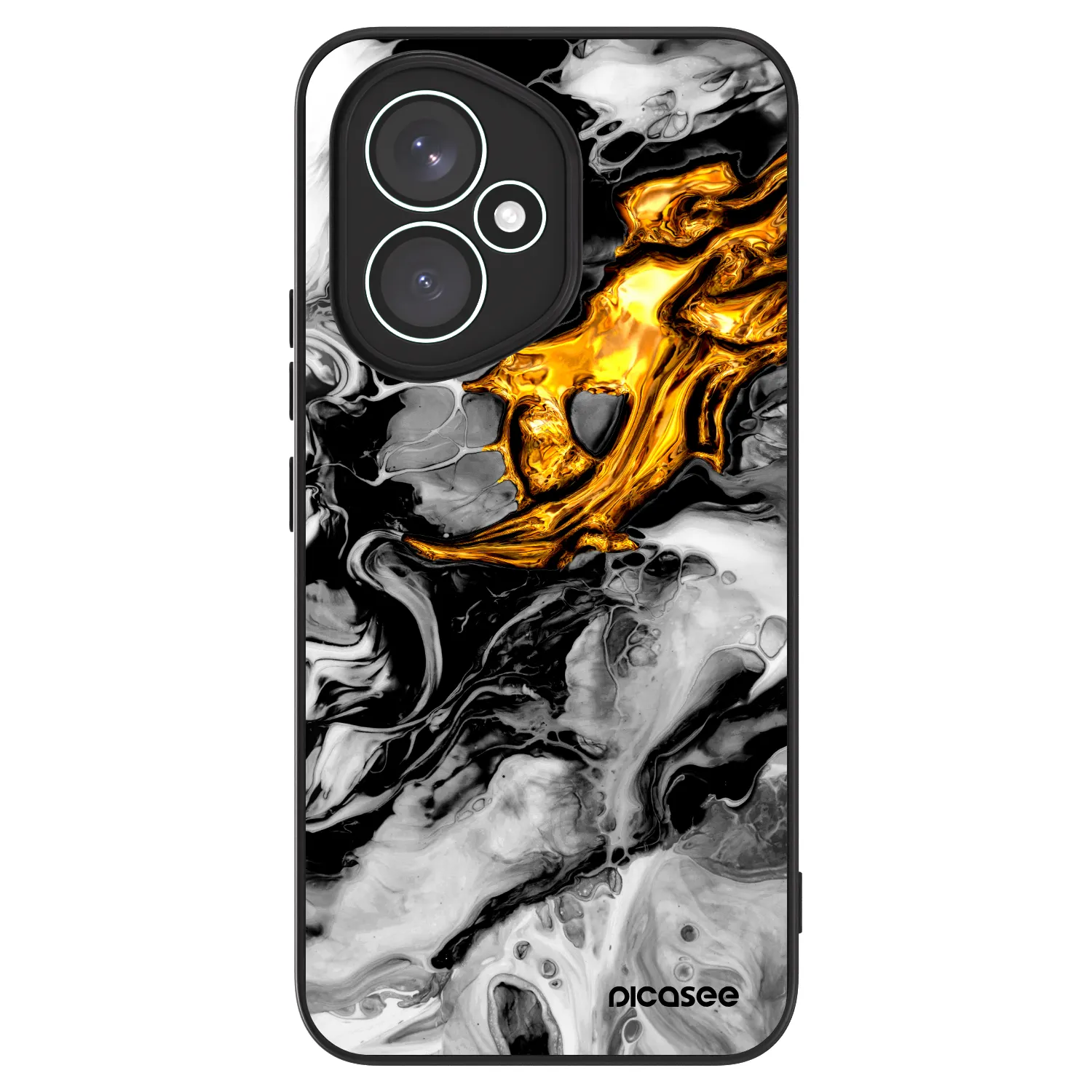 Picasee ULTIMATE CASE pentru Honor 400 5G - Black Gold 2