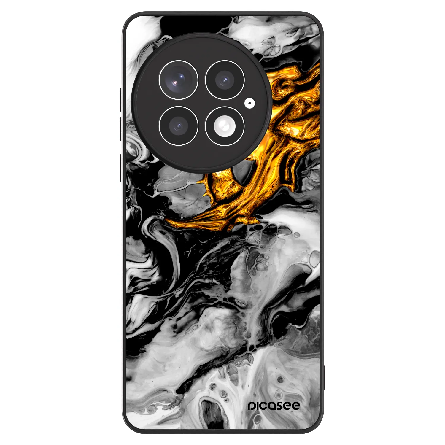 Picasee ULTIMATE CASE pentru OnePlus 13 5G - Black Gold 2