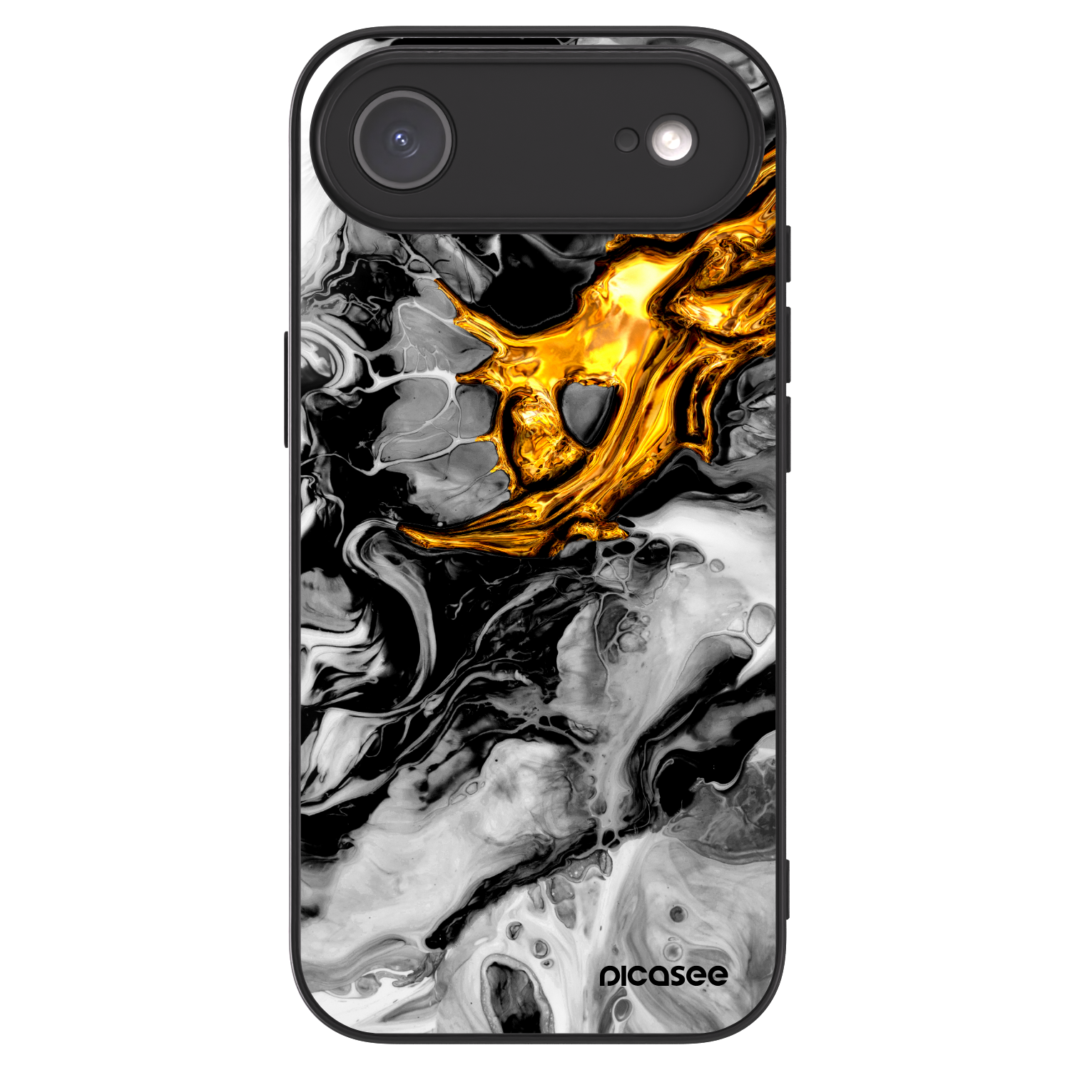 Picasee ULTIMATE CASE pentru Apple iPhone Air - Black Gold 2