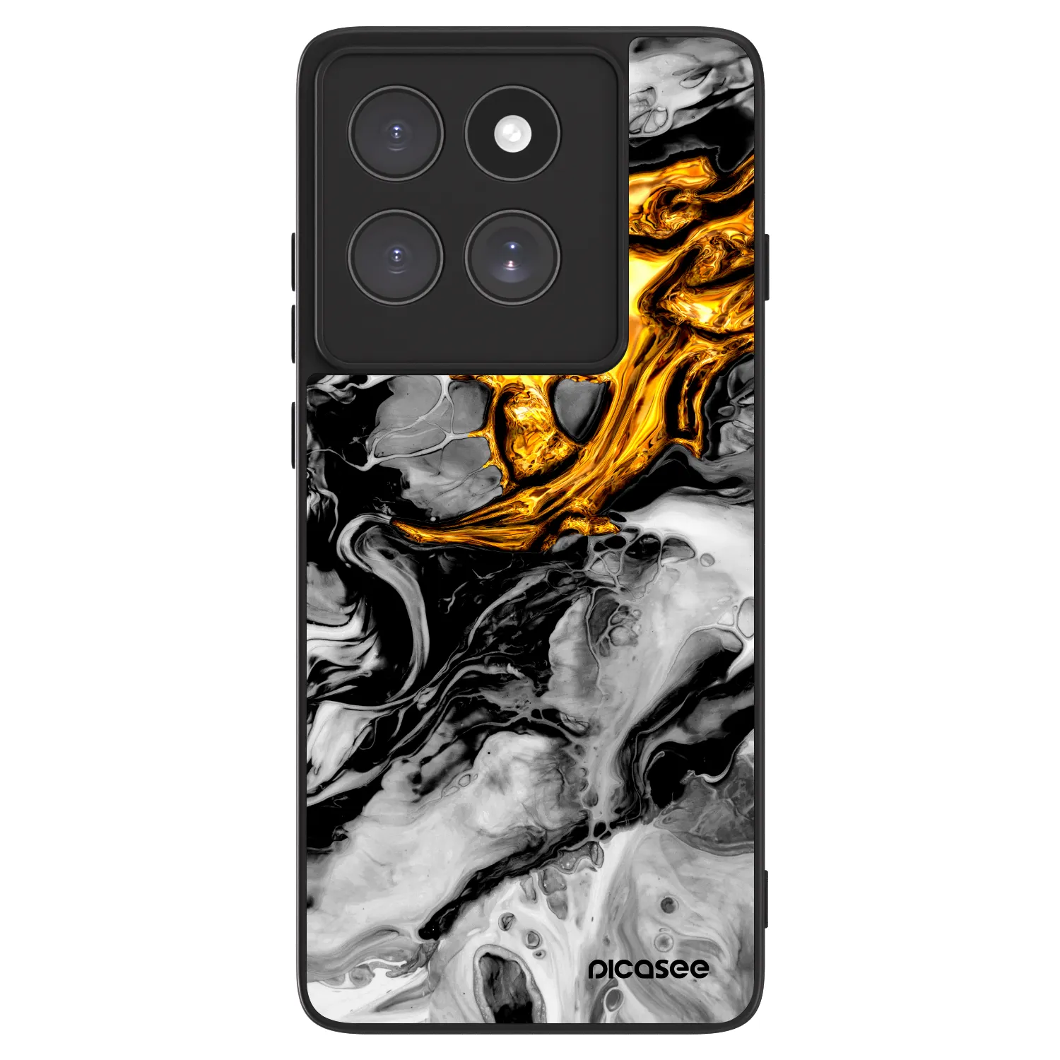 Picasee ULTIMATE CASE pentru Motorola Edge 60 Pro - Black Gold 2