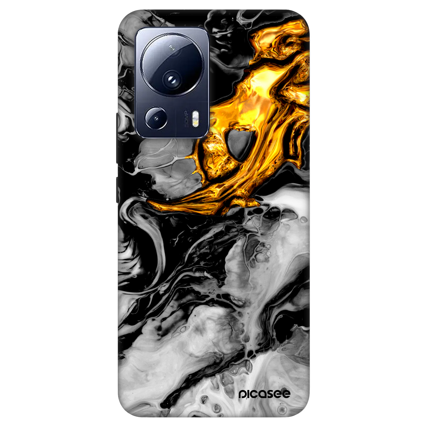 Picasee Fashion Case pentru Xiaomi 13 Lite - Black Gold 2
