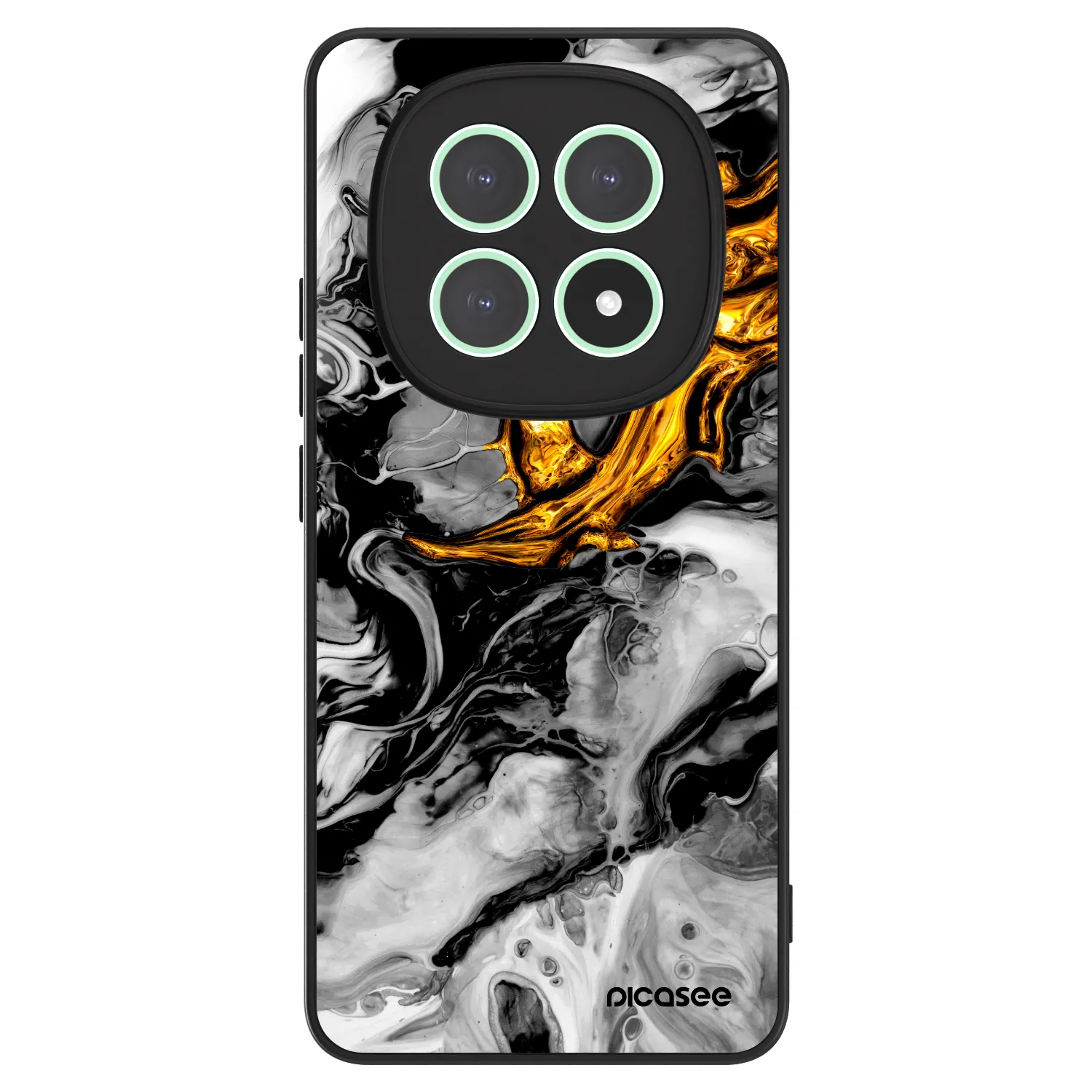 Picasee ULTIMATE CASE pentru Xiaomi Redmi Note 15 5G - Black Gold 2