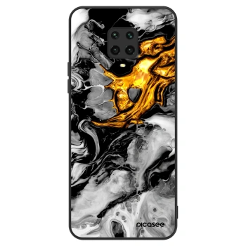 Husă pentru Xiaomi Redmi Note 9 Pro - Black Gold 2