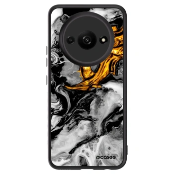 Husă pentru Xiaomi Redmi A3 - Black Gold 2