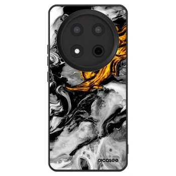 Husă pentru Honor Magic7 Lite 5G - Black Gold 2