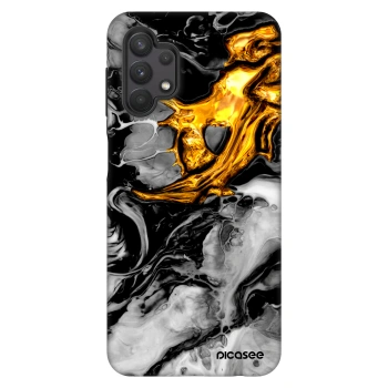 Husă pentru Samsung Galaxy A32 5G A326B - Black Gold 2