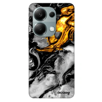 Husă pentru Xiaomi Redmi Note 13 Pro 4G - Black Gold 2