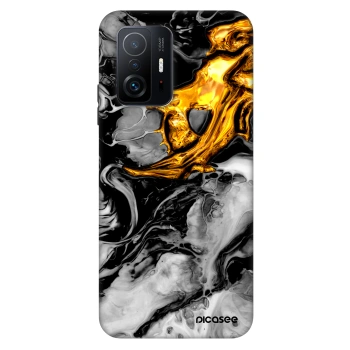 Husă pentru Xiaomi 11T - Black Gold 2