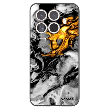 Picasee husă neagră din silicon pentru Xiaomi 15T Pro - Black Gold 2