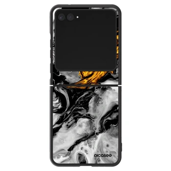 Husă pentru Motorola Razr 60 - Black Gold 2