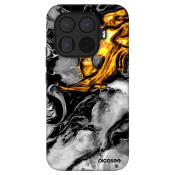 Husă pentru Xiaomi 15T Pro - Black Gold 2