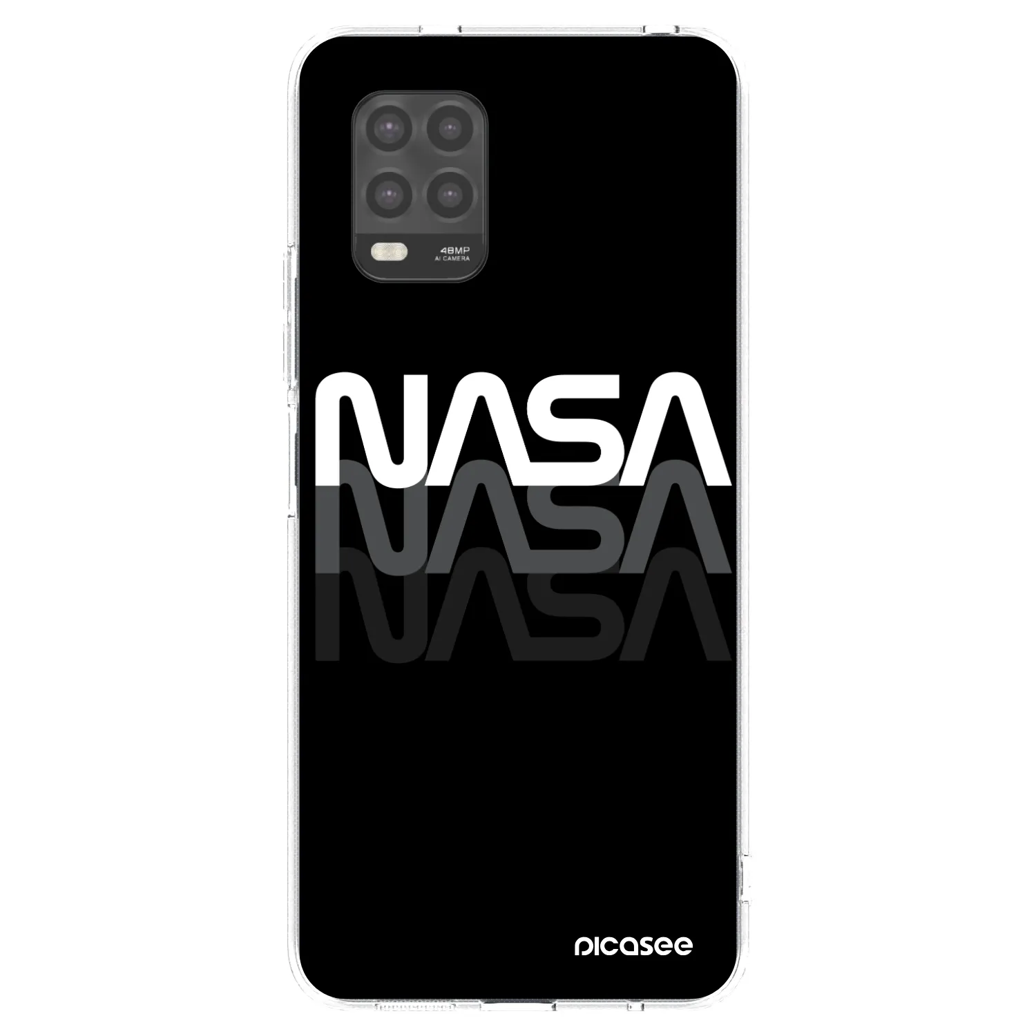 Picasee husă transparentă din silicon pentru Xiaomi Mi 10 Lite - NASA Triple