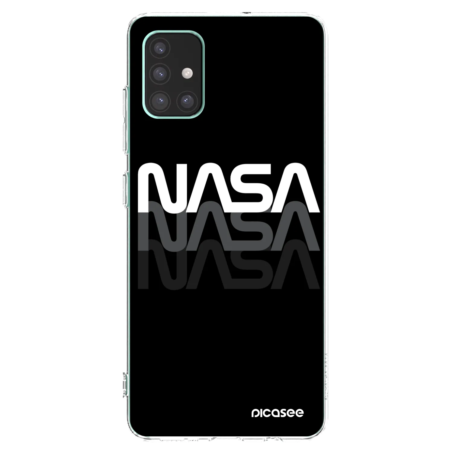 Picasee husă transparentă din silicon pentru Samsung Galaxy M51 M515F - NASA Triple