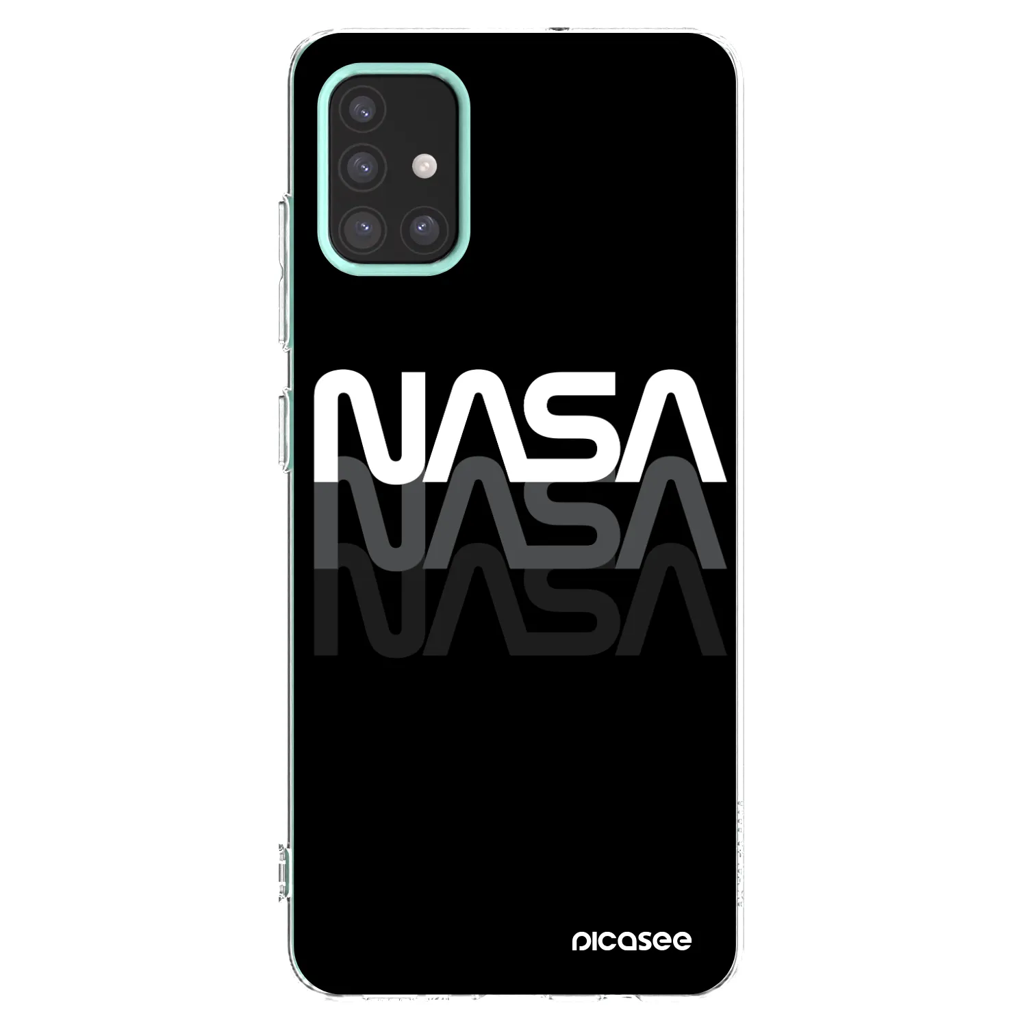 Picasee husă transparentă din silicon pentru Samsung Galaxy M31s - NASA Triple