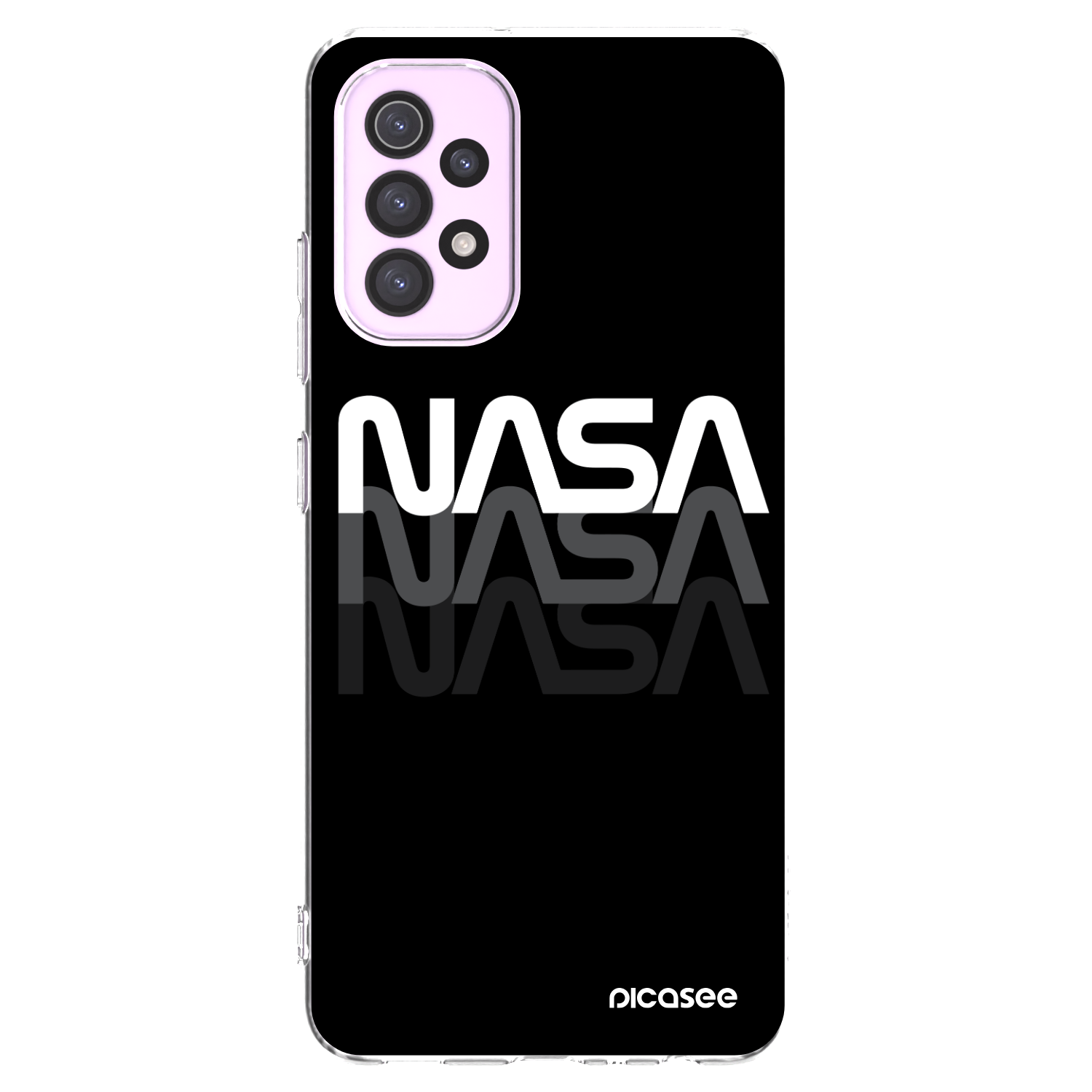 Picasee husă transparentă din silicon pentru Samsung Galaxy A32 5G A326B - NASA Triple