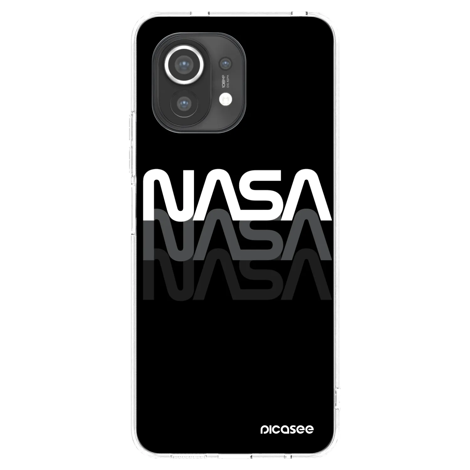Picasee husă transparentă din silicon pentru Xiaomi Mi 11 - NASA Triple