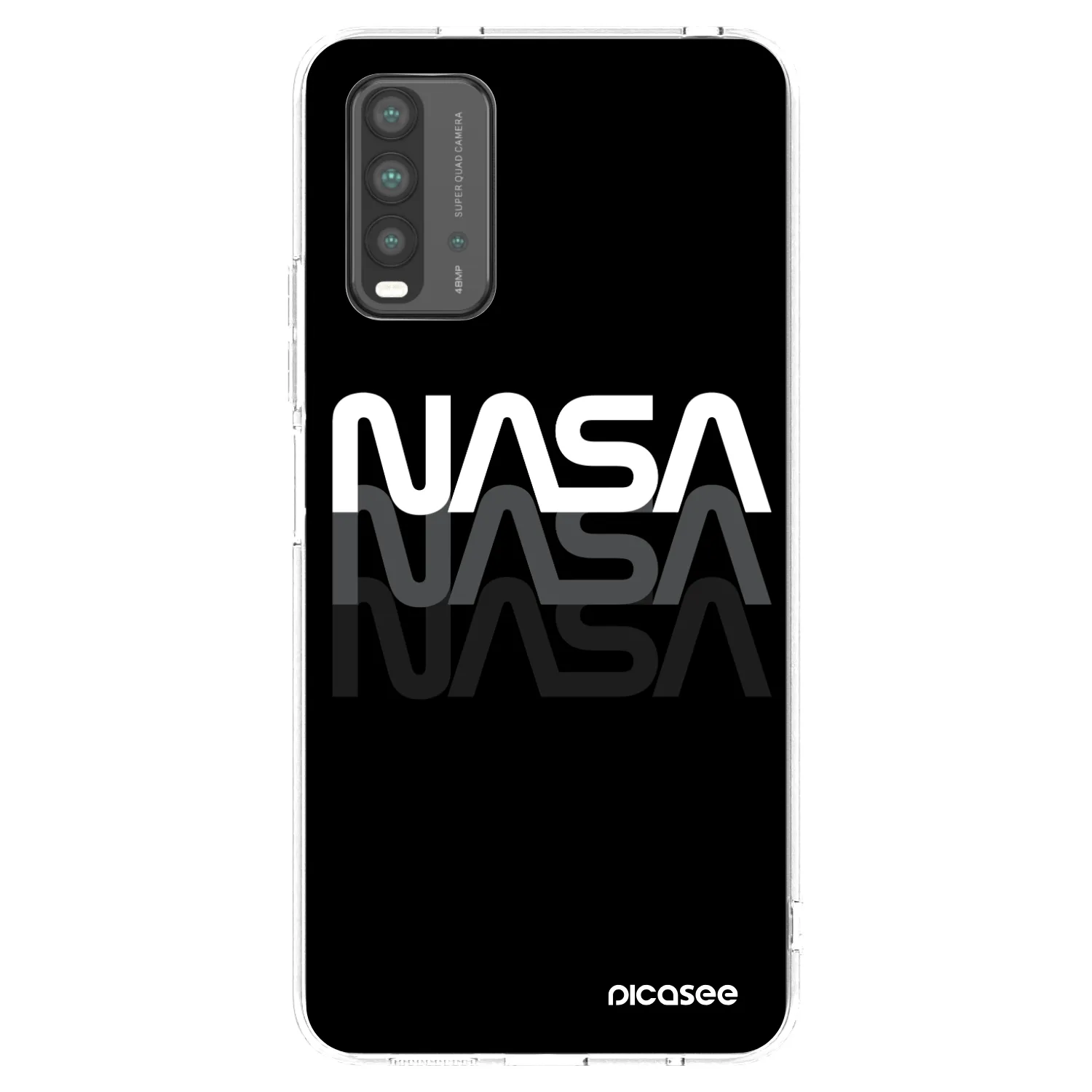 Picasee husă transparentă din silicon pentru Xiaomi Redmi 9T - NASA Triple