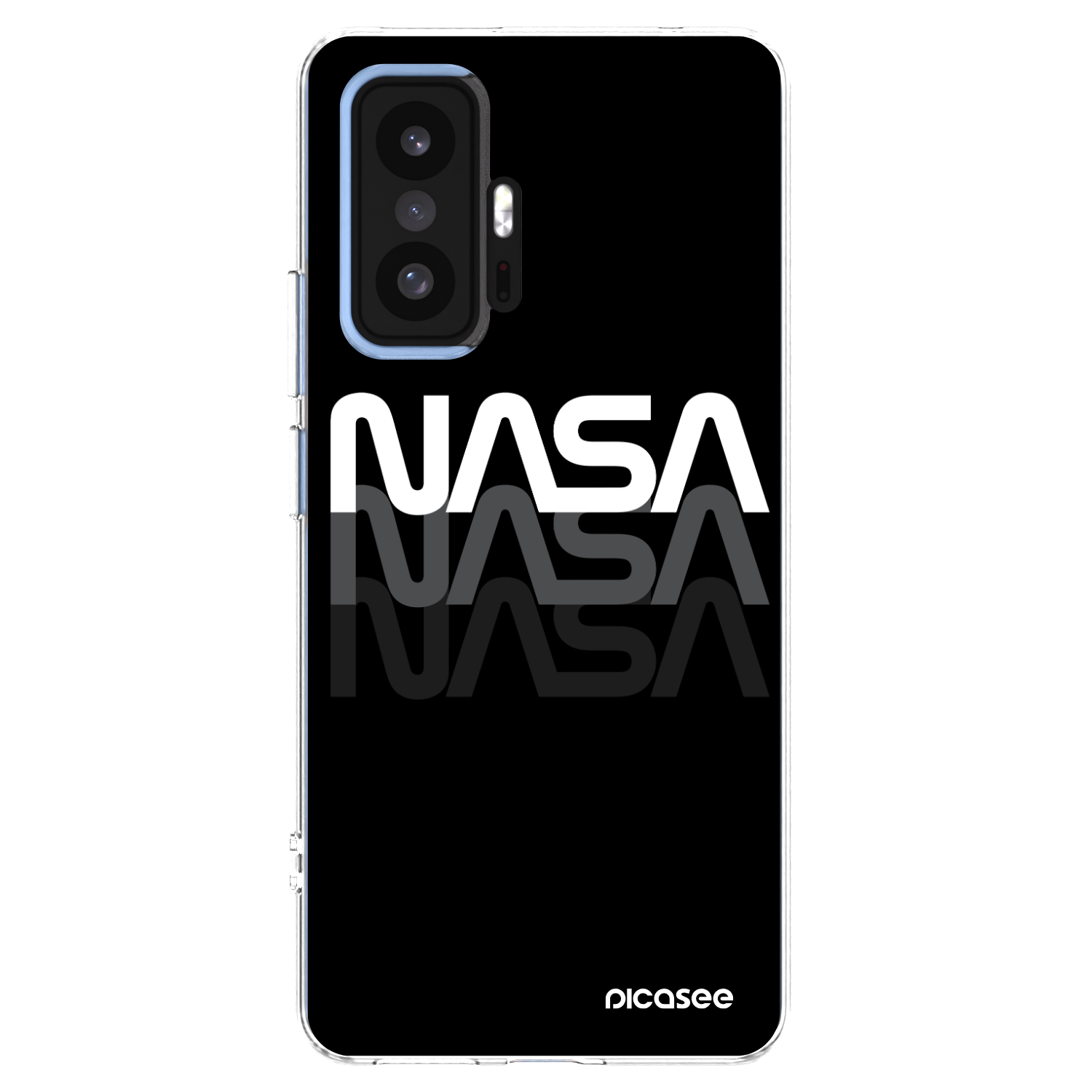 Picasee husă transparentă din silicon pentru Xiaomi 11T - NASA Triple