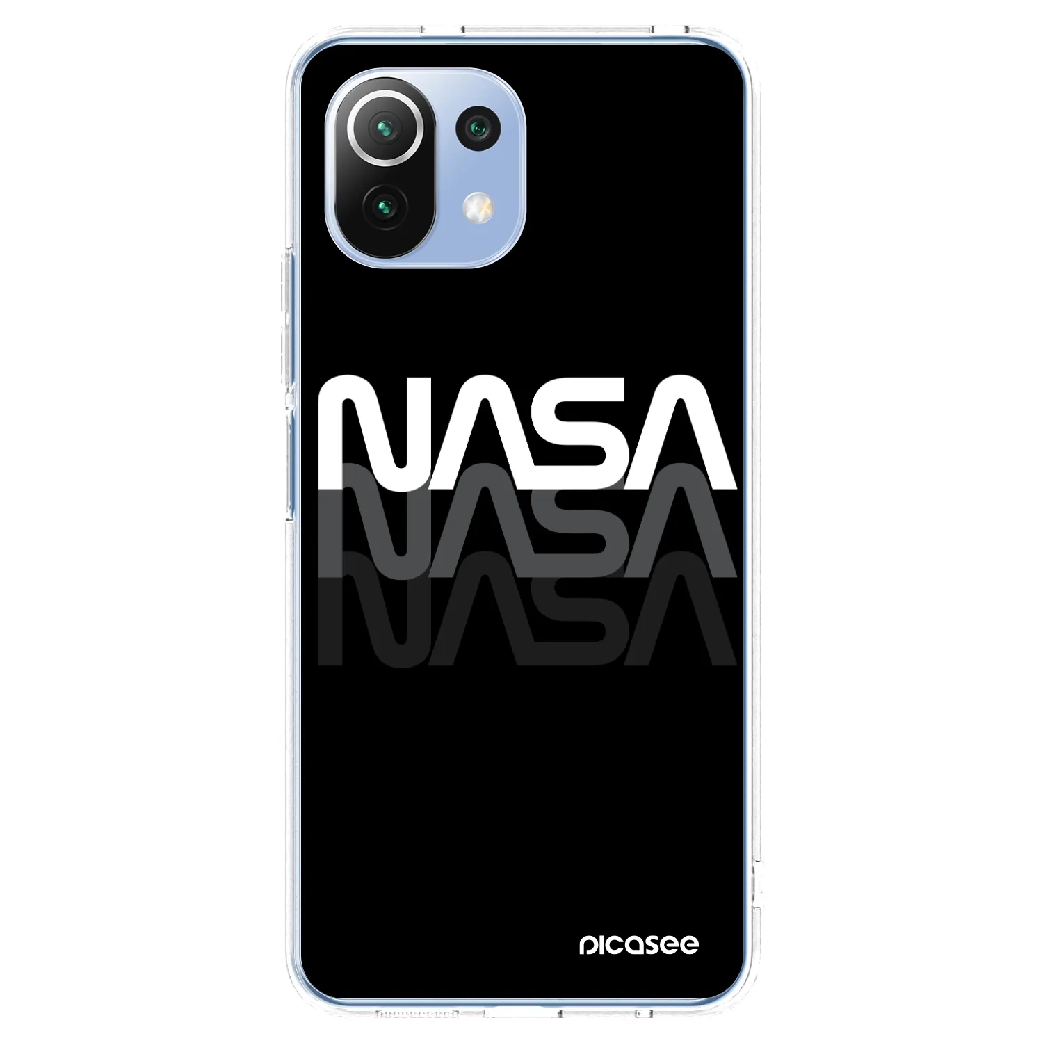 Picasee husă transparentă din silicon pentru Xiaomi 11 Lite 5G NE - NASA Triple