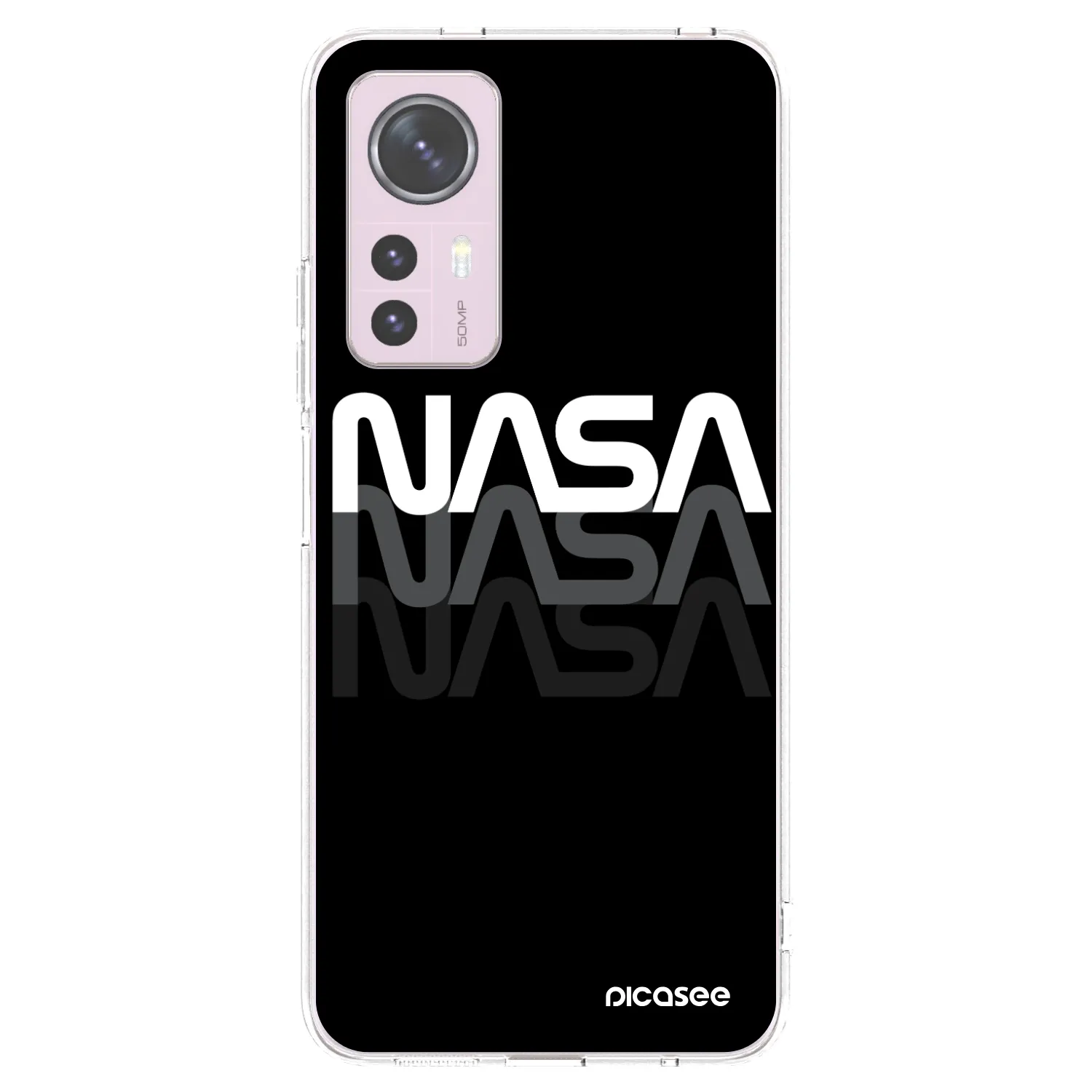 Picasee husă transparentă din silicon pentru Xiaomi 12 - NASA Triple