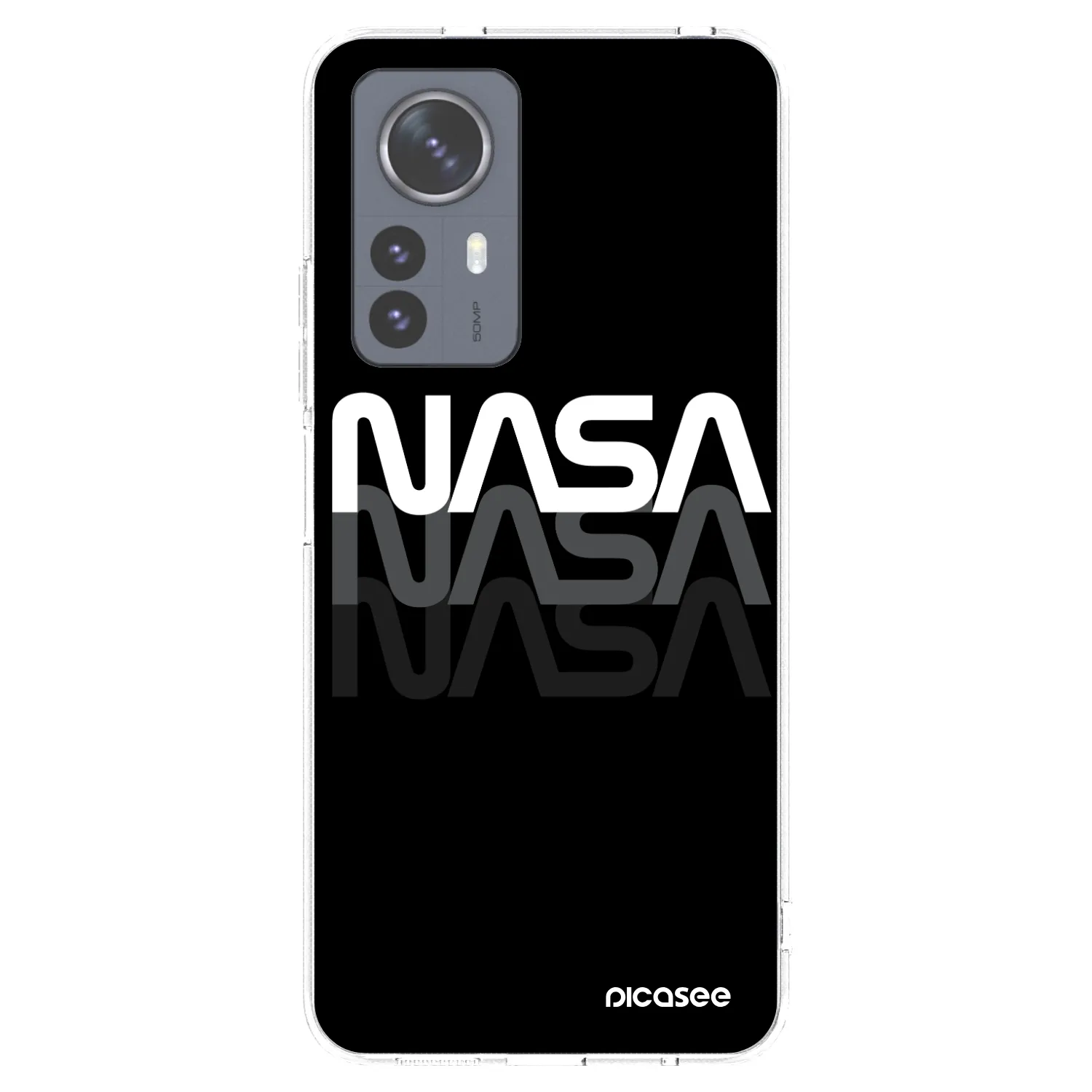 Picasee husă transparentă din silicon pentru Xiaomi 12 Pro - NASA Triple