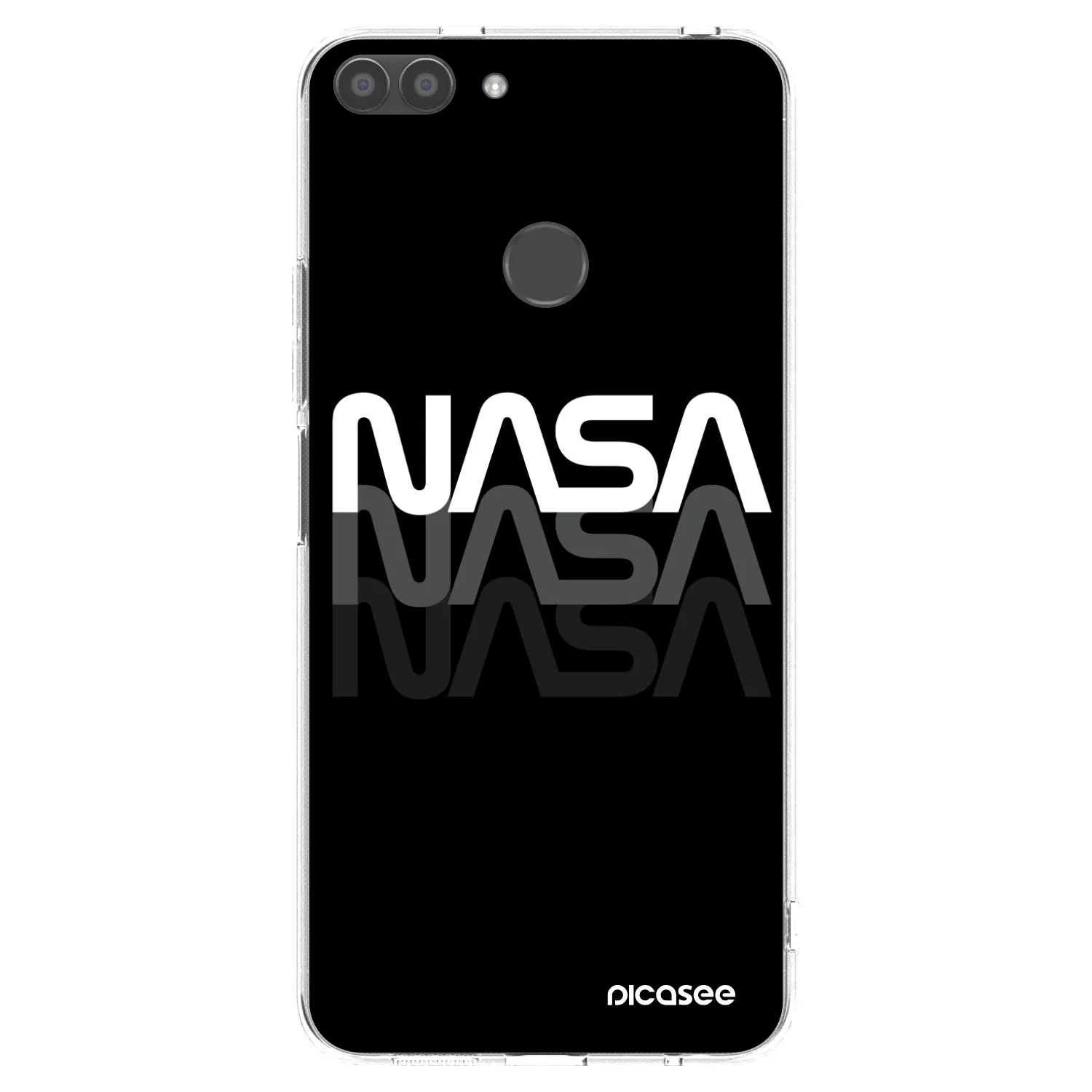 Picasee husă transparentă din silicon pentru Huawei P Smart - NASA Triple