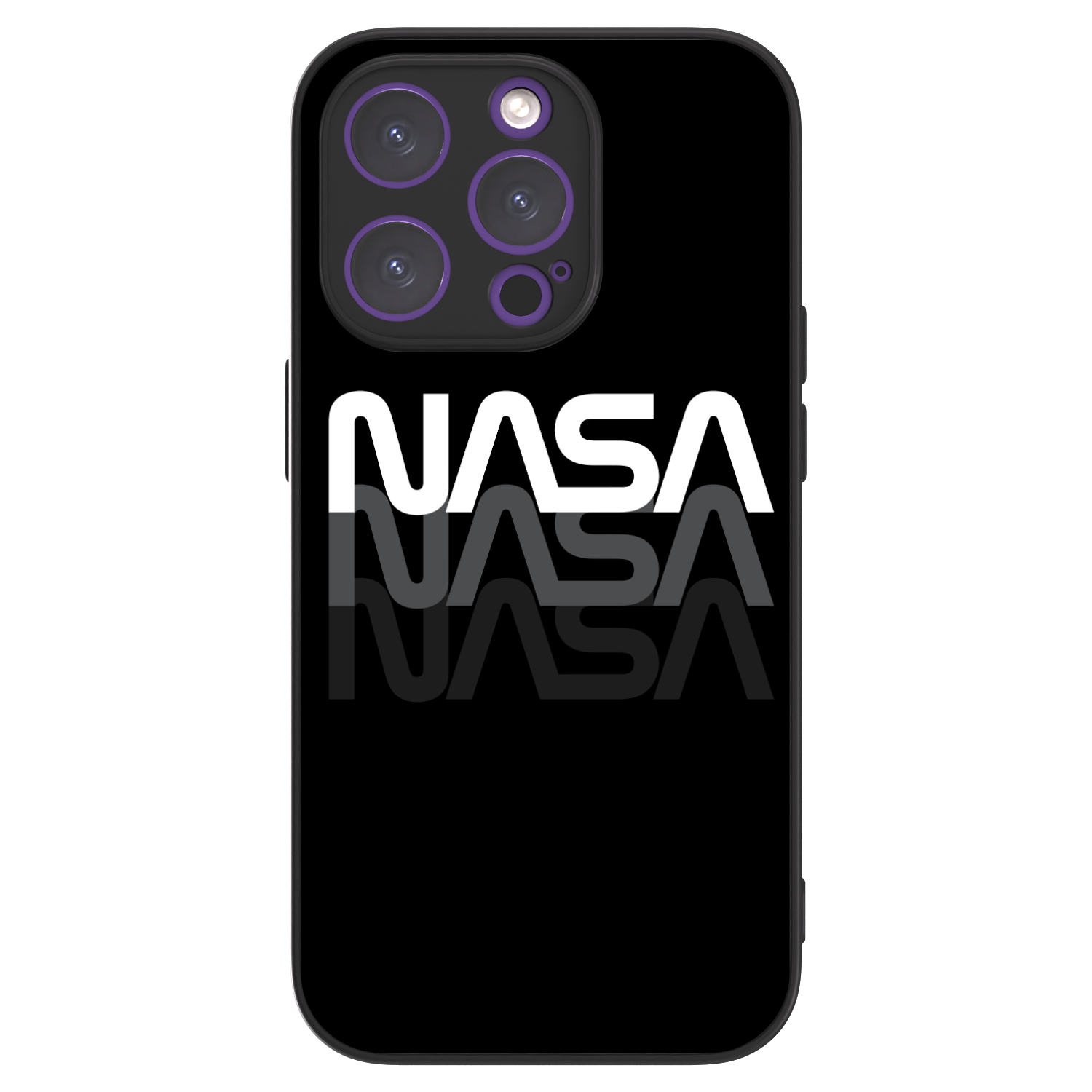 Picasee ULTIMATE CASE pentru Apple iPhone 14 Pro - NASA Triple