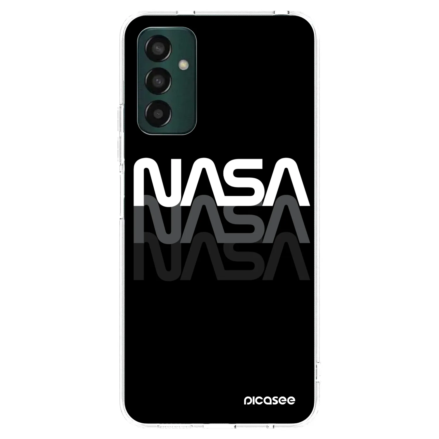 Picasee husă transparentă din silicon pentru Samsung Galaxy M13 M135F - NASA Triple