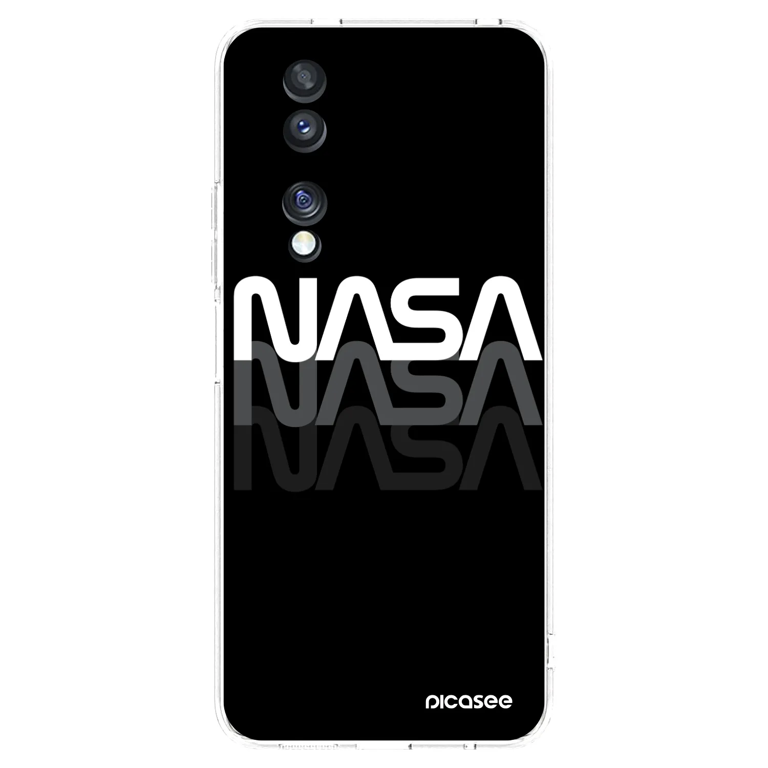 Picasee husă transparentă din silicon pentru Honor 70 - NASA Triple