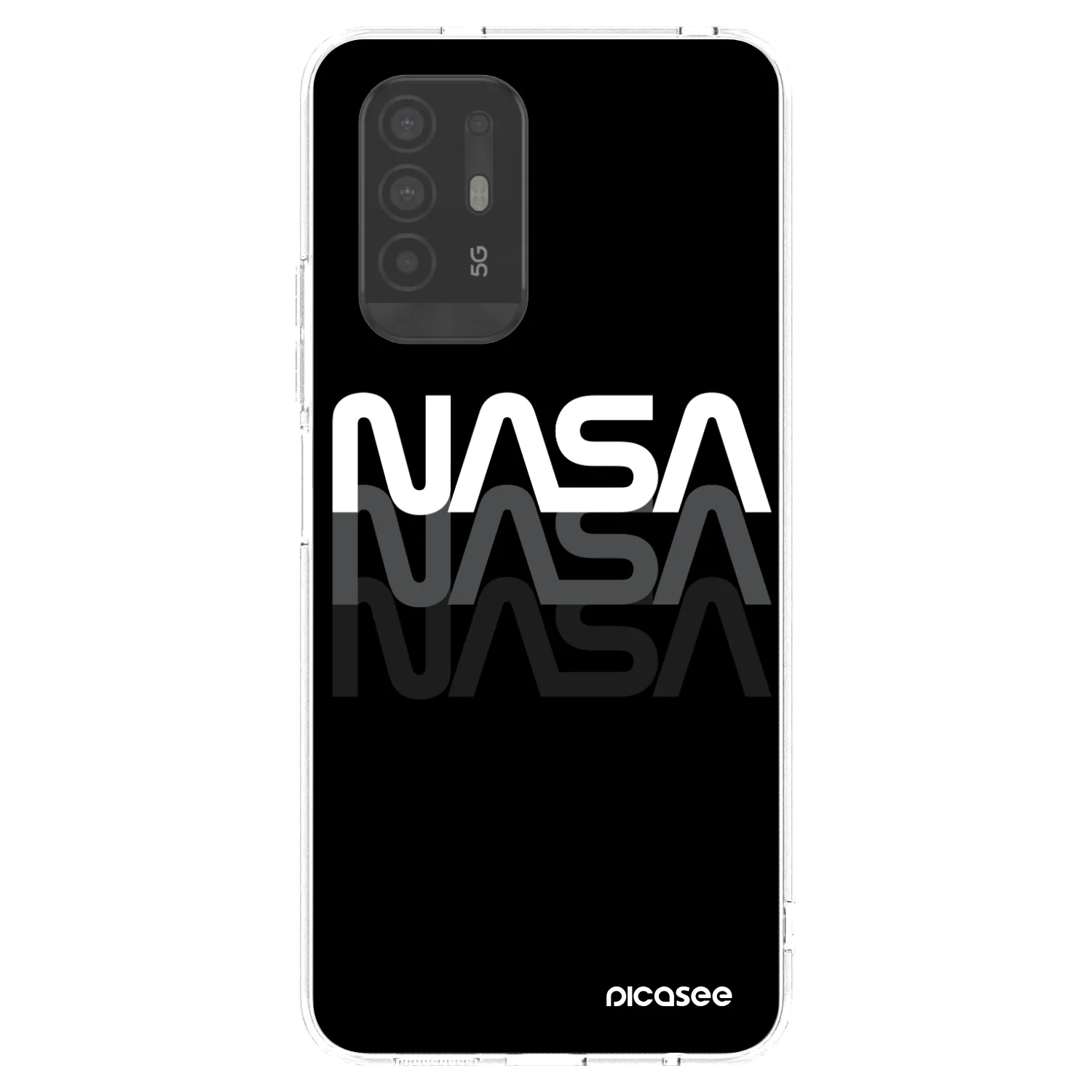 Picasee husă transparentă din silicon pentru OPPO A94 5G - NASA Triple