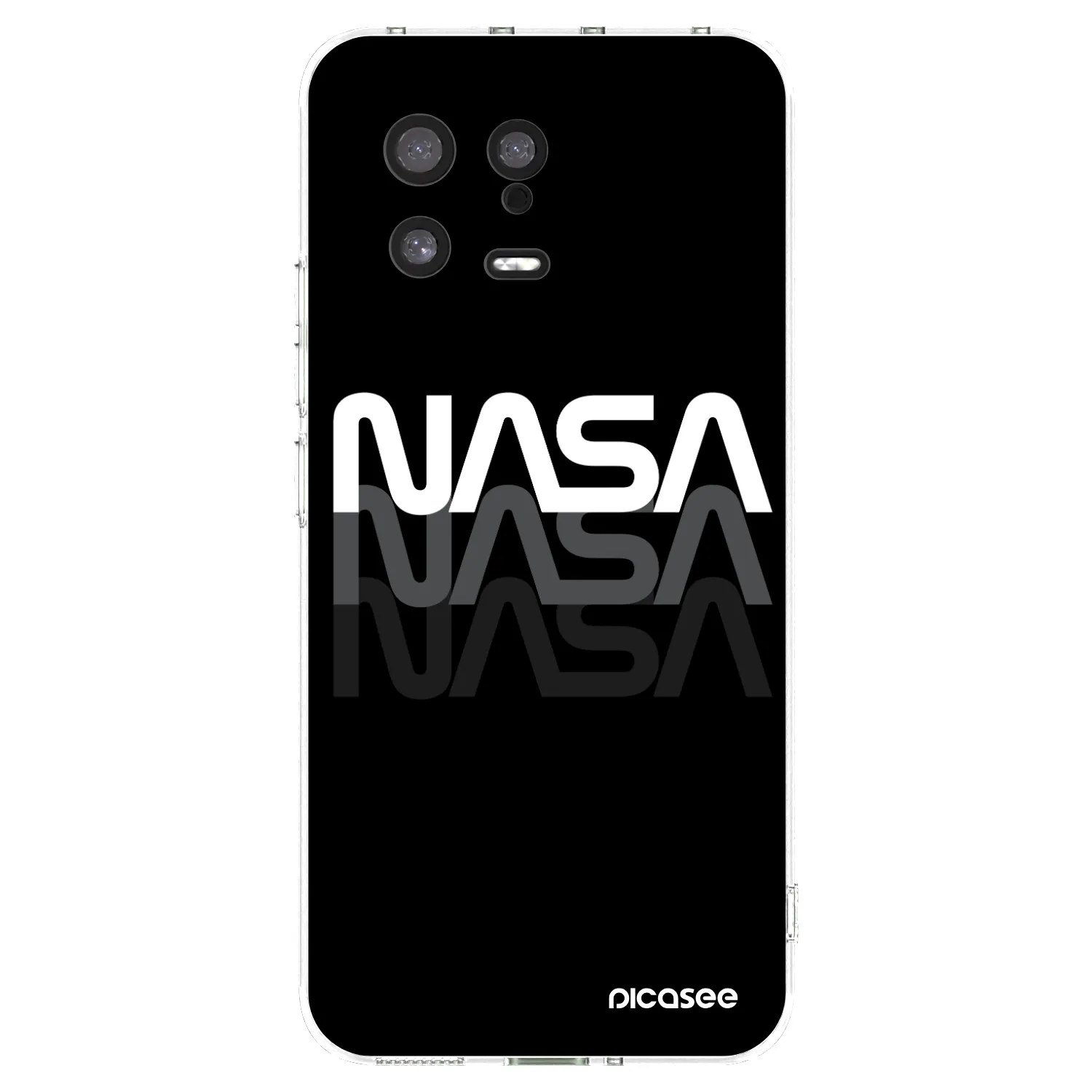 Picasee husă transparentă din silicon pentru Xiaomi 13 - NASA Triple