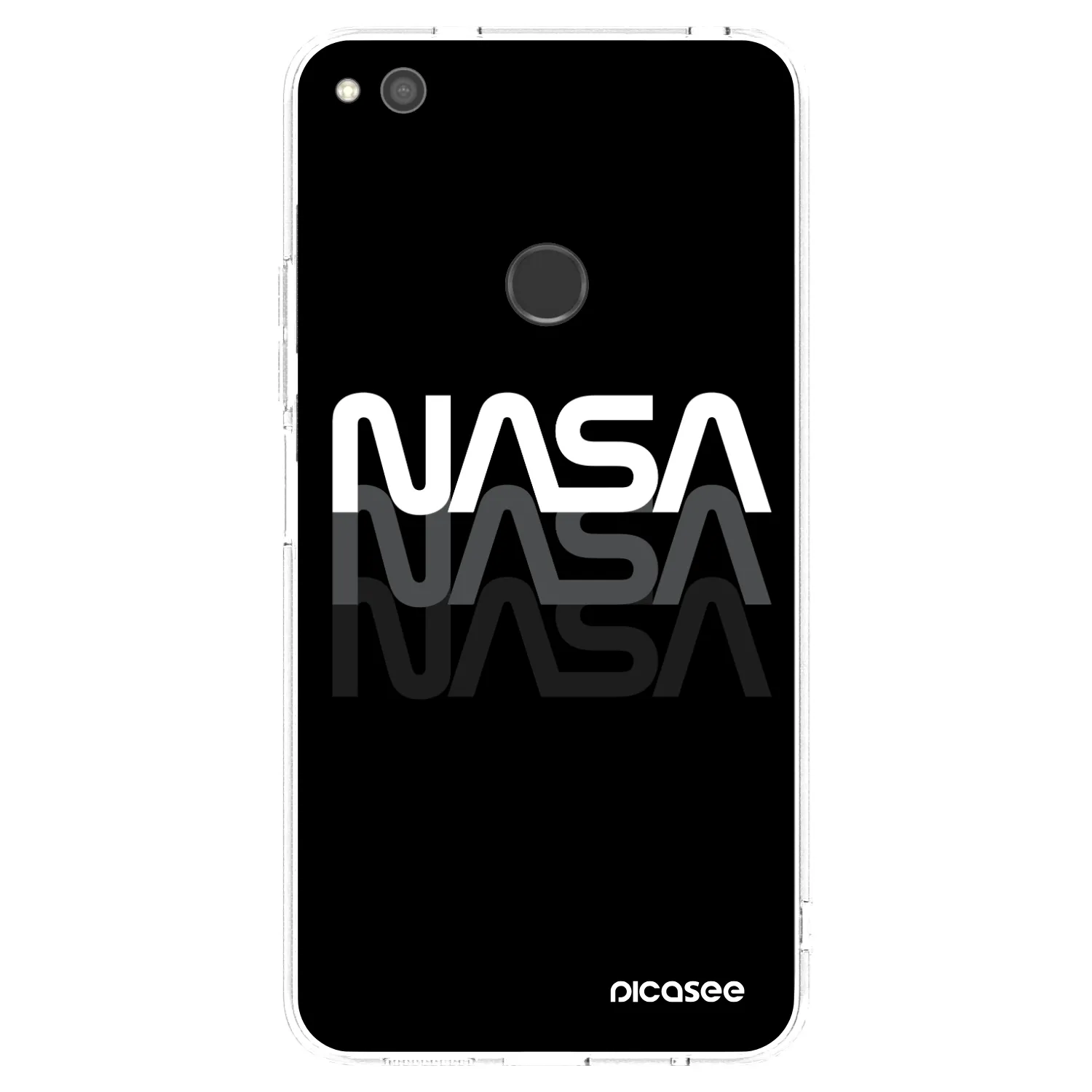 Picasee husă transparentă din silicon pentru Huawei P9 Lite 2017 - NASA Triple