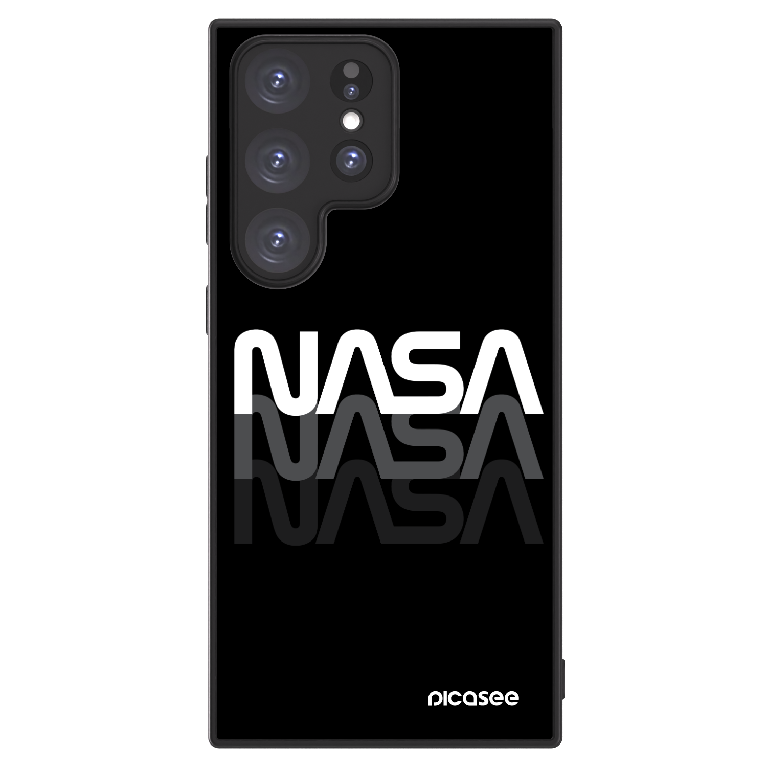 Picasee ULTIMATE CASE PowerShare pentru Samsung Galaxy S23 Ultra 5G - NASA Triple