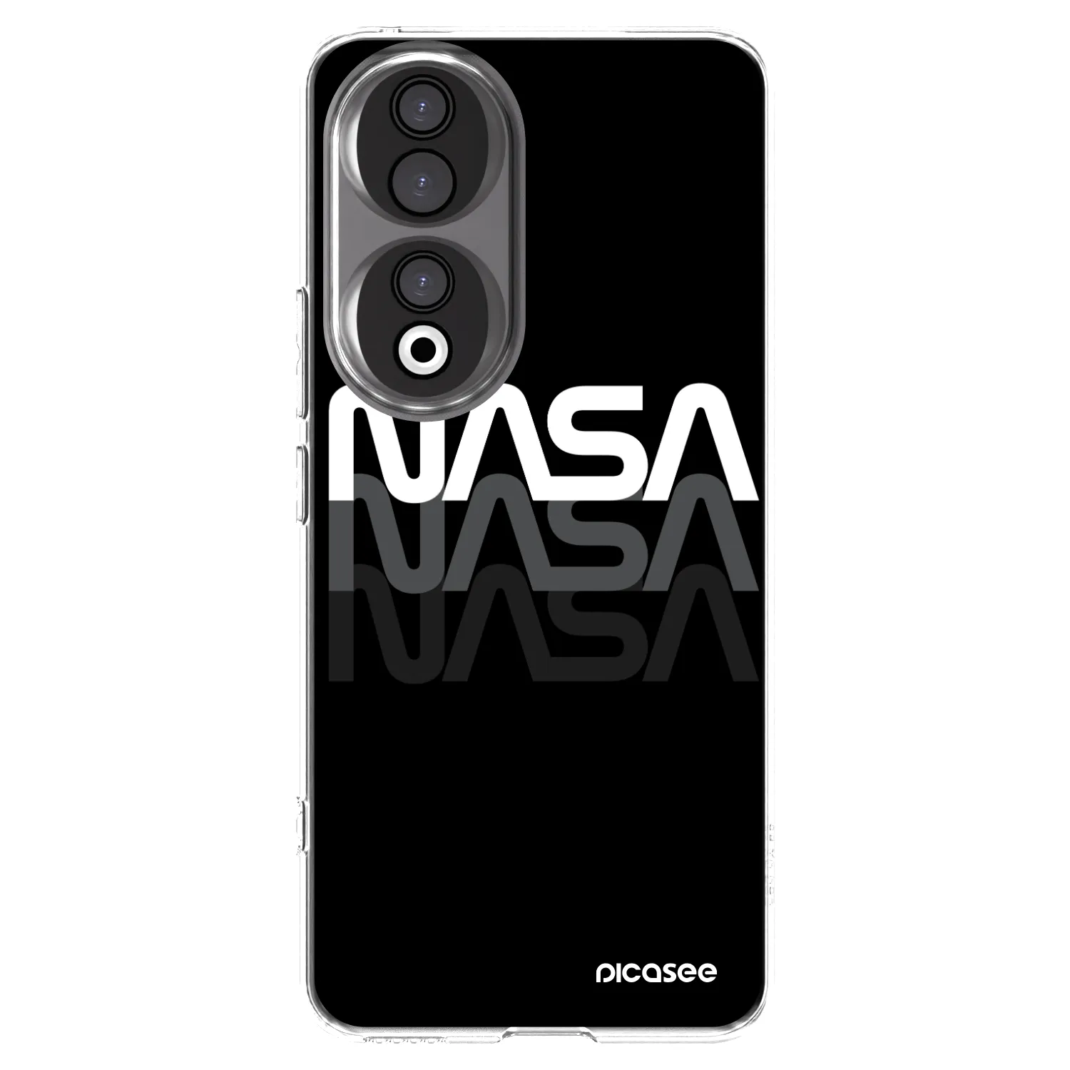 Picasee husă transparentă din silicon pentru Honor 90 5G - NASA Triple