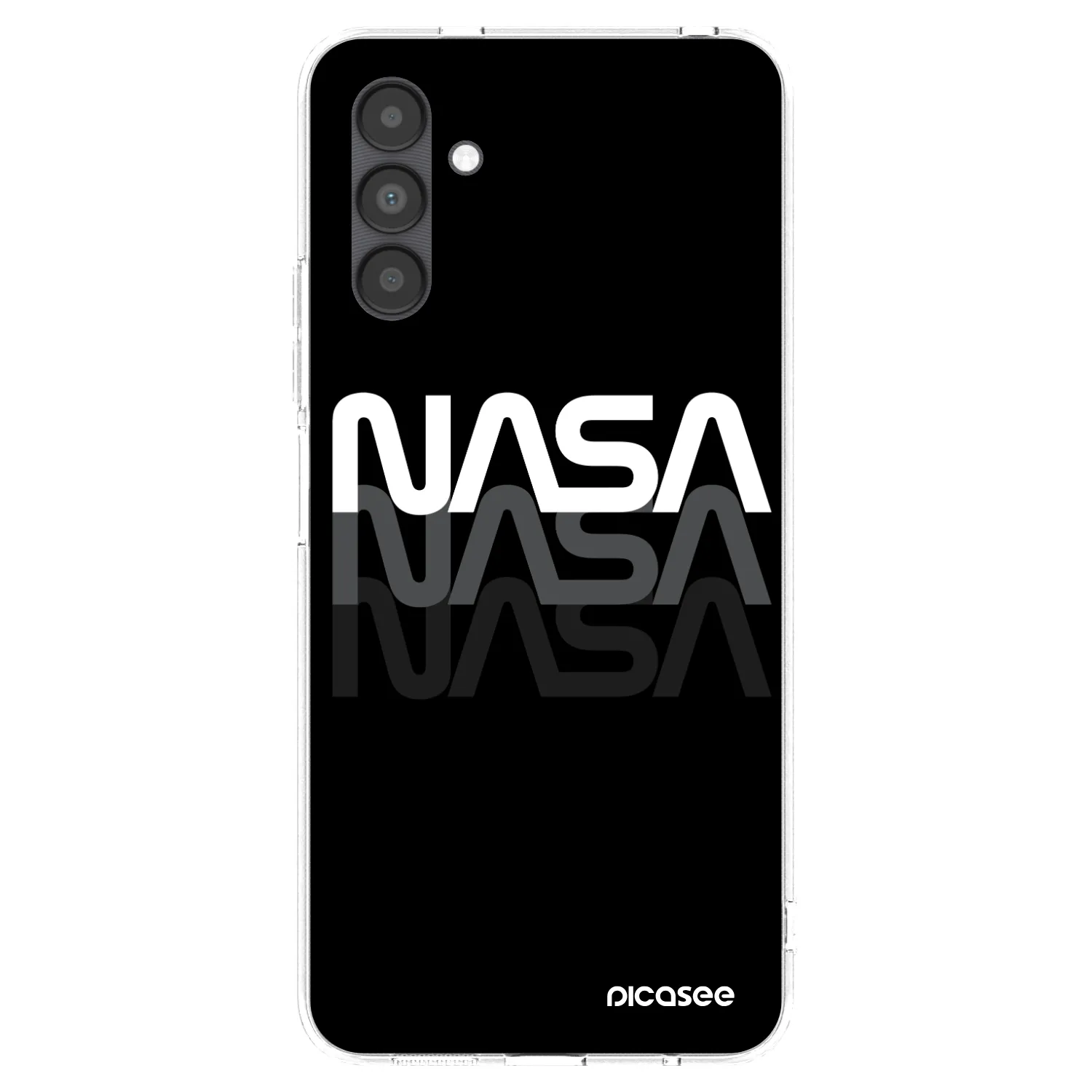 Picasee husă transparentă din silicon pentru Samsung Galaxy A04s A047F - NASA Triple