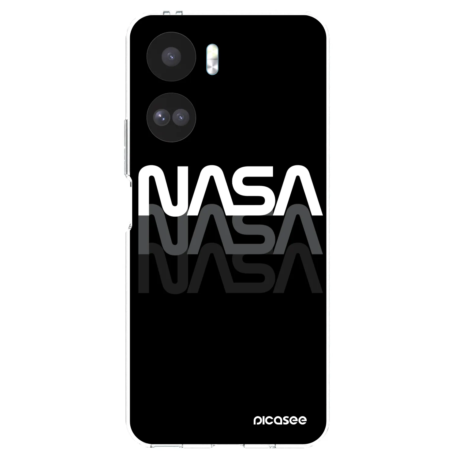 Picasee husă transparentă din silicon pentru Honor 90 Lite 5G - NASA Triple