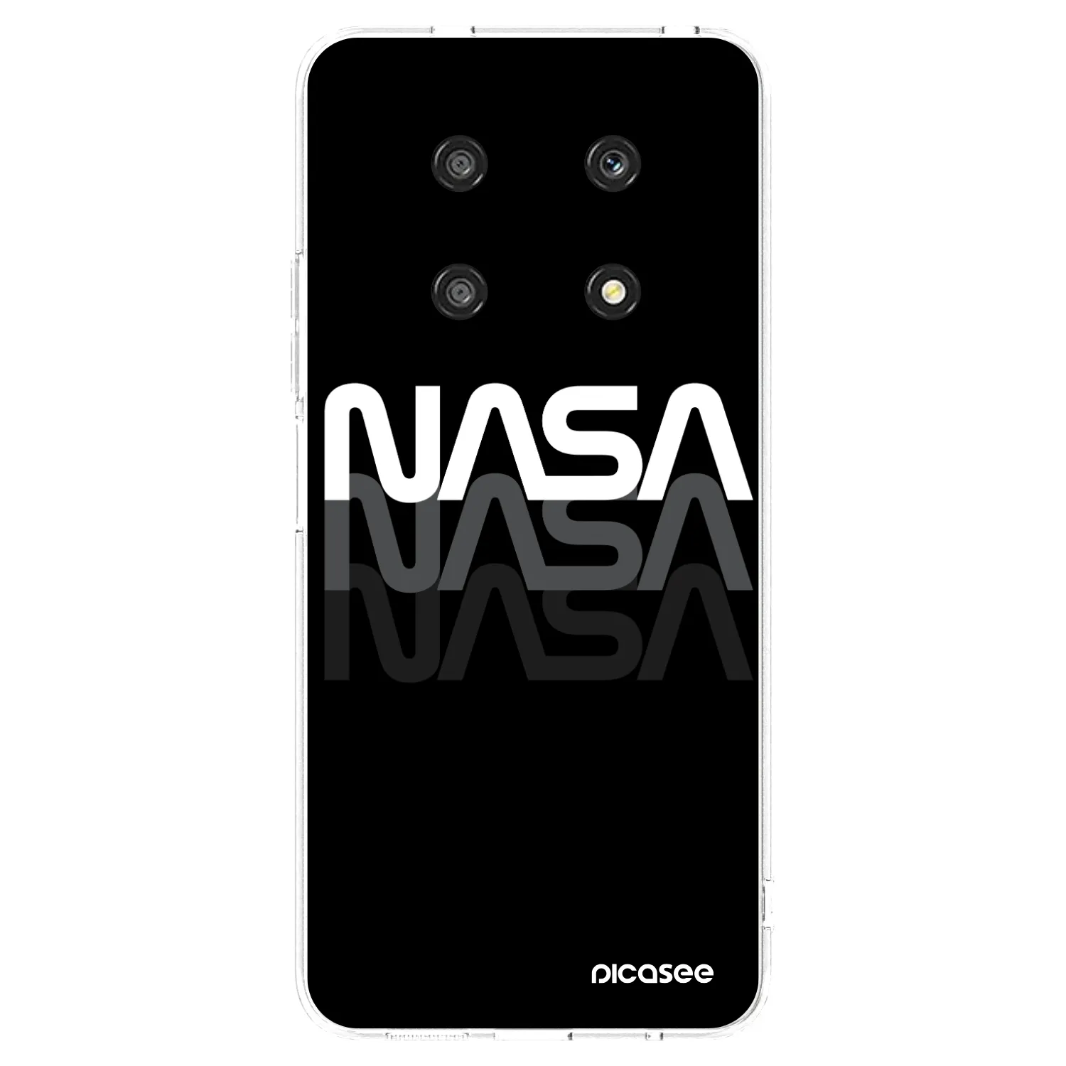 Picasee husă transparentă din silicon pentru Honor Magic4 Lite 5G - NASA Triple