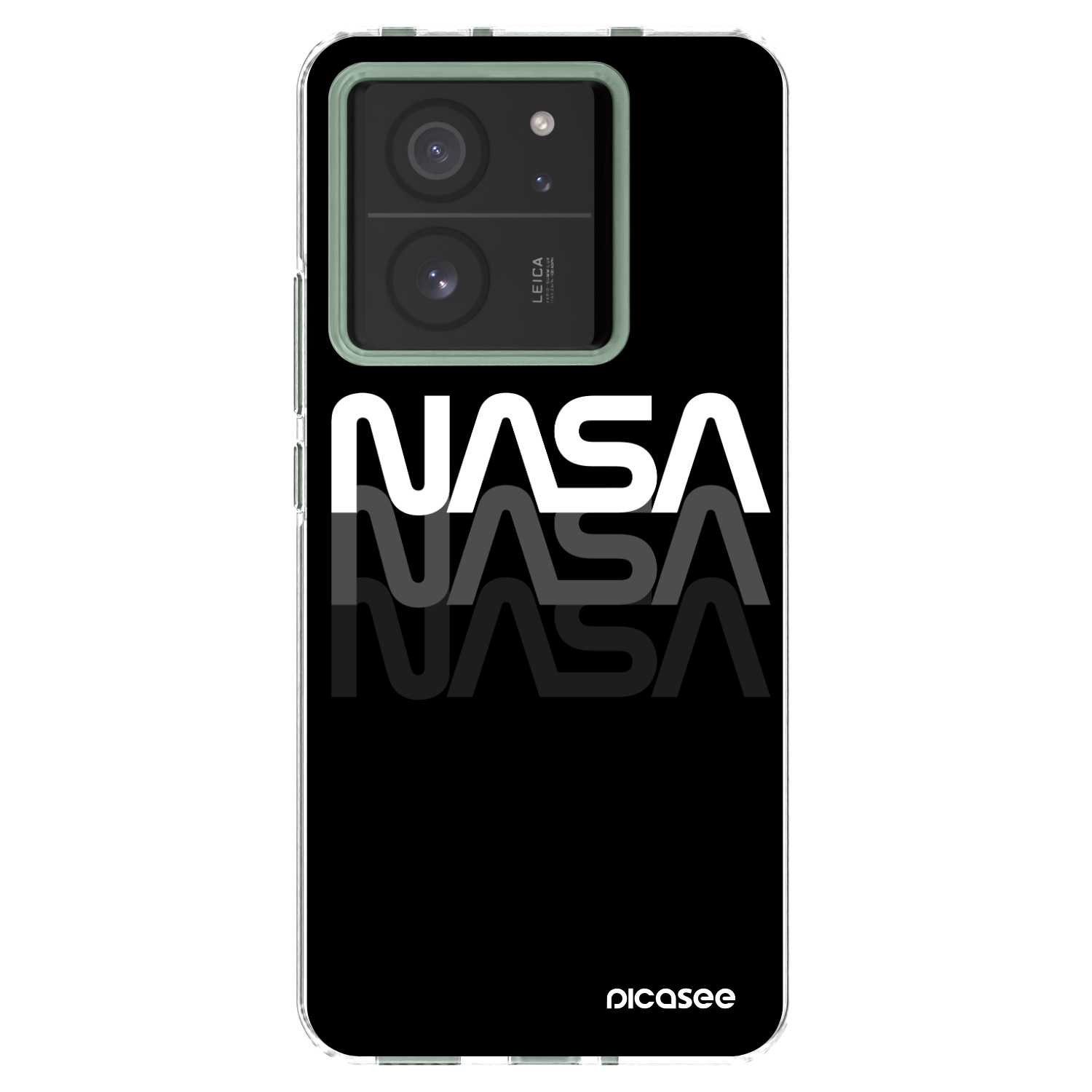 Picasee husă transparentă din silicon pentru Xiaomi 13T - NASA Triple