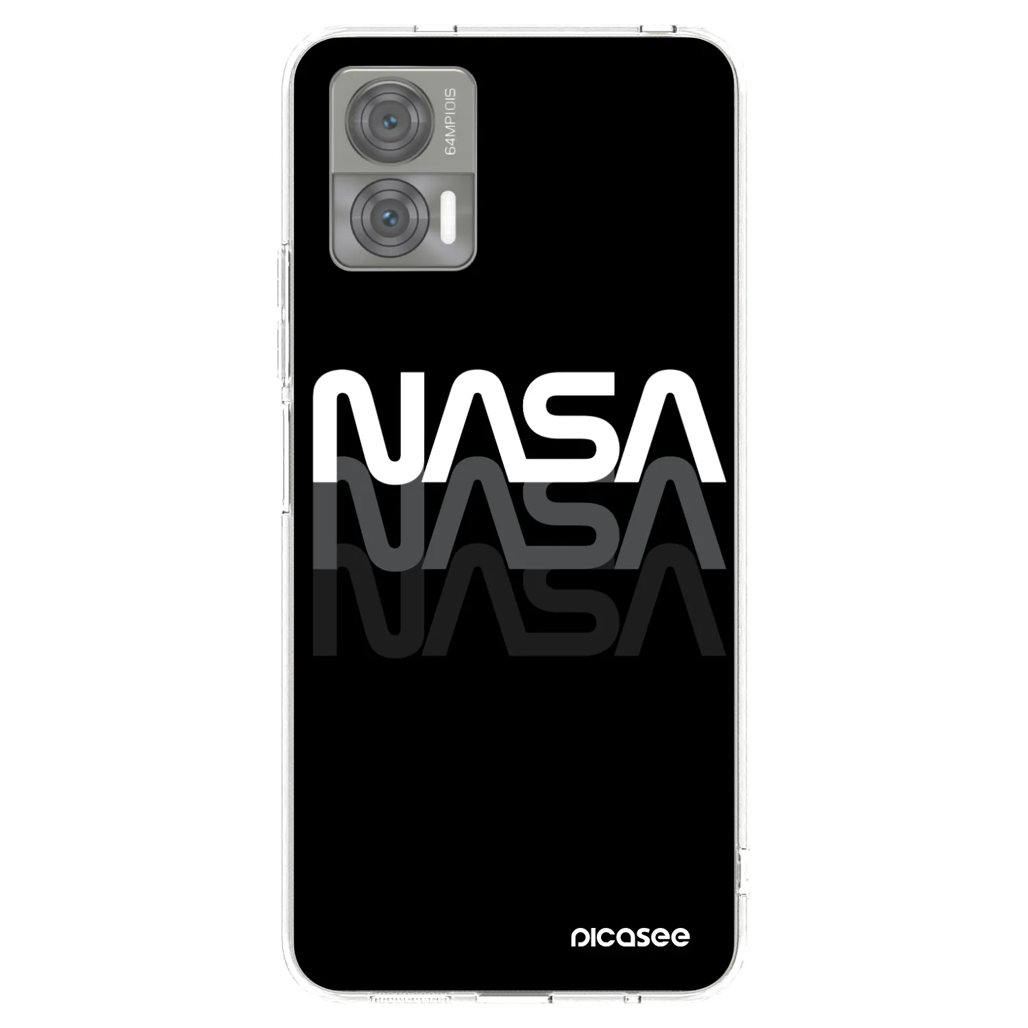 Picasee husă transparentă din silicon pentru Motorola Edge 30 Neo - NASA Triple