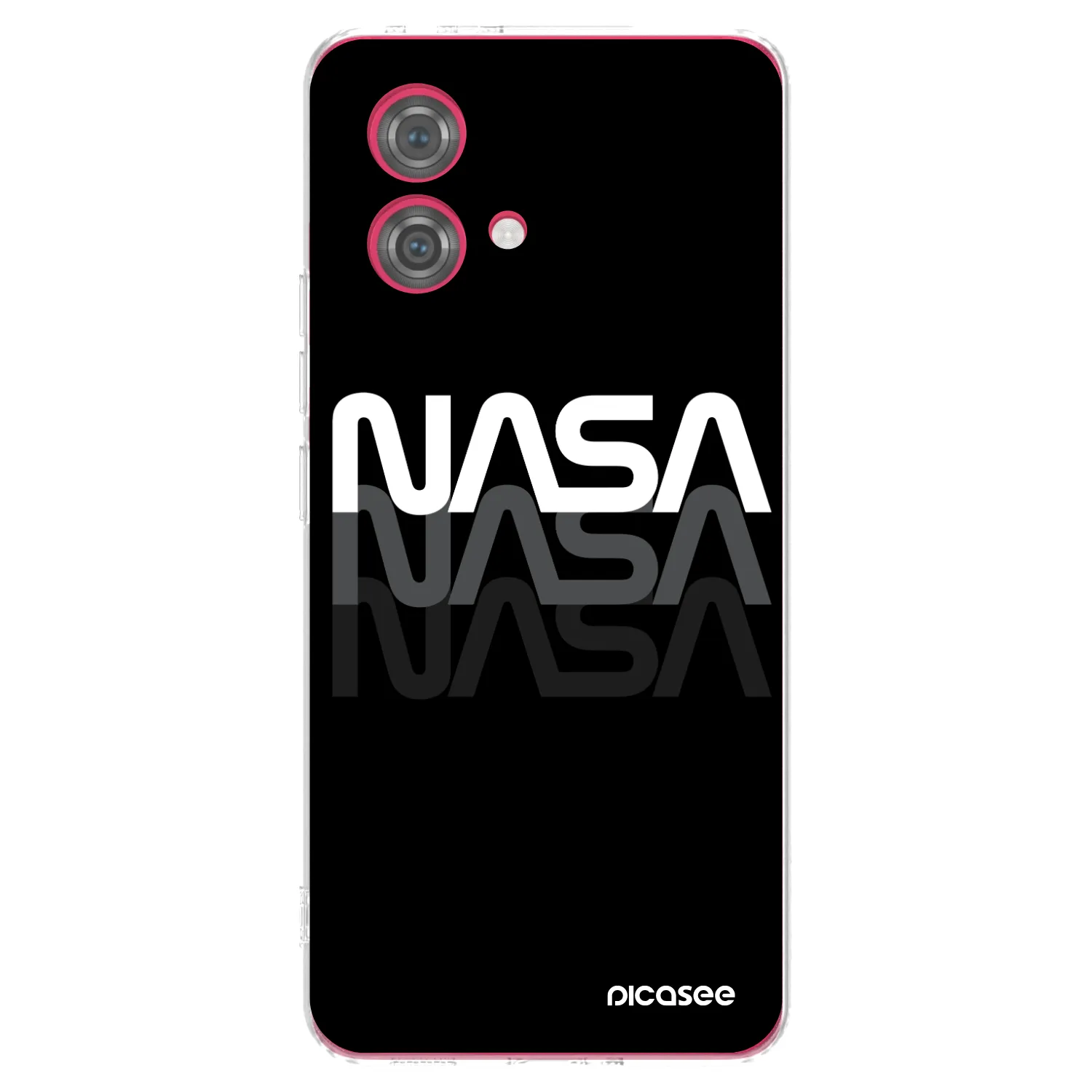 Picasee husă transparentă din silicon pentru Motorola Moto G84 5G - NASA Triple