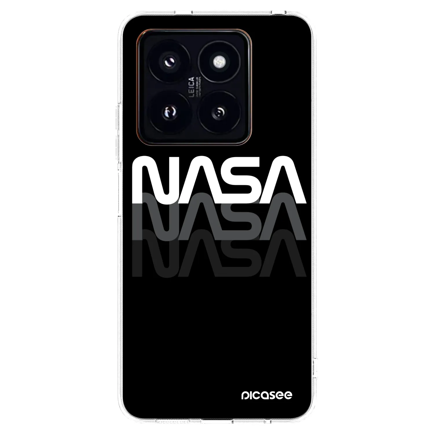 Picasee husă transparentă din silicon pentru Xiaomi 14 Pro - NASA Triple