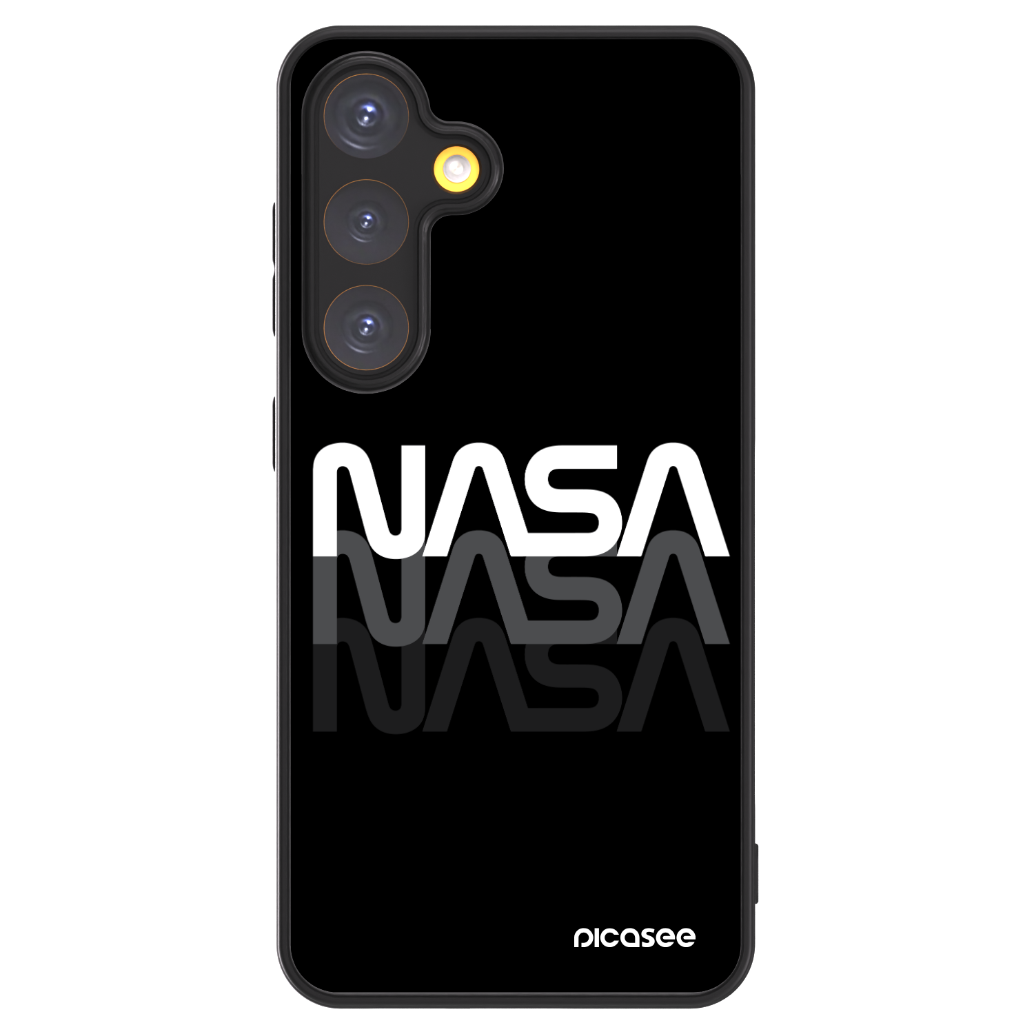 Picasee ULTIMATE CASE PowerShare pentru Samsung Galaxy S24 S921B 5G - NASA Triple