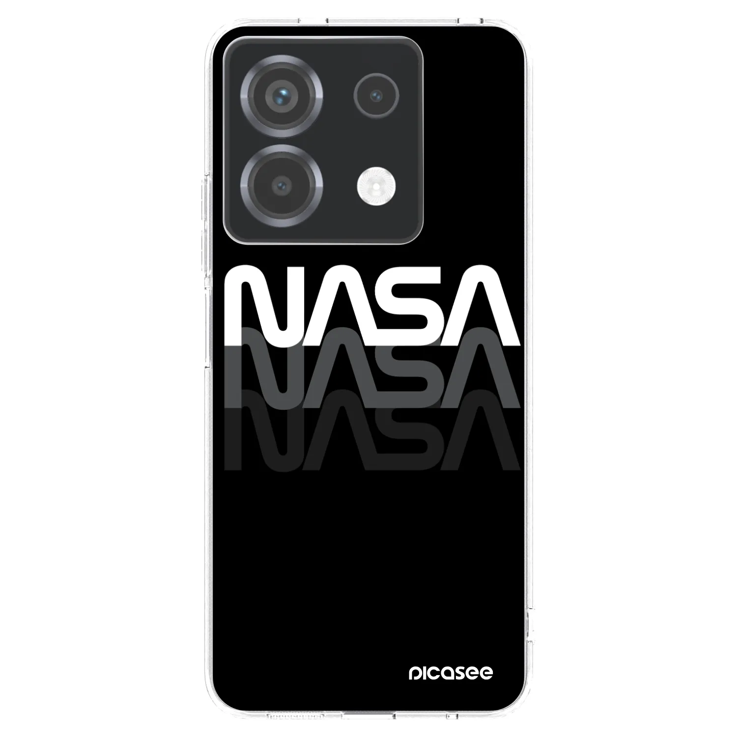 Picasee husă transparentă din silicon pentru Xiaomi Poco X6 - NASA Triple