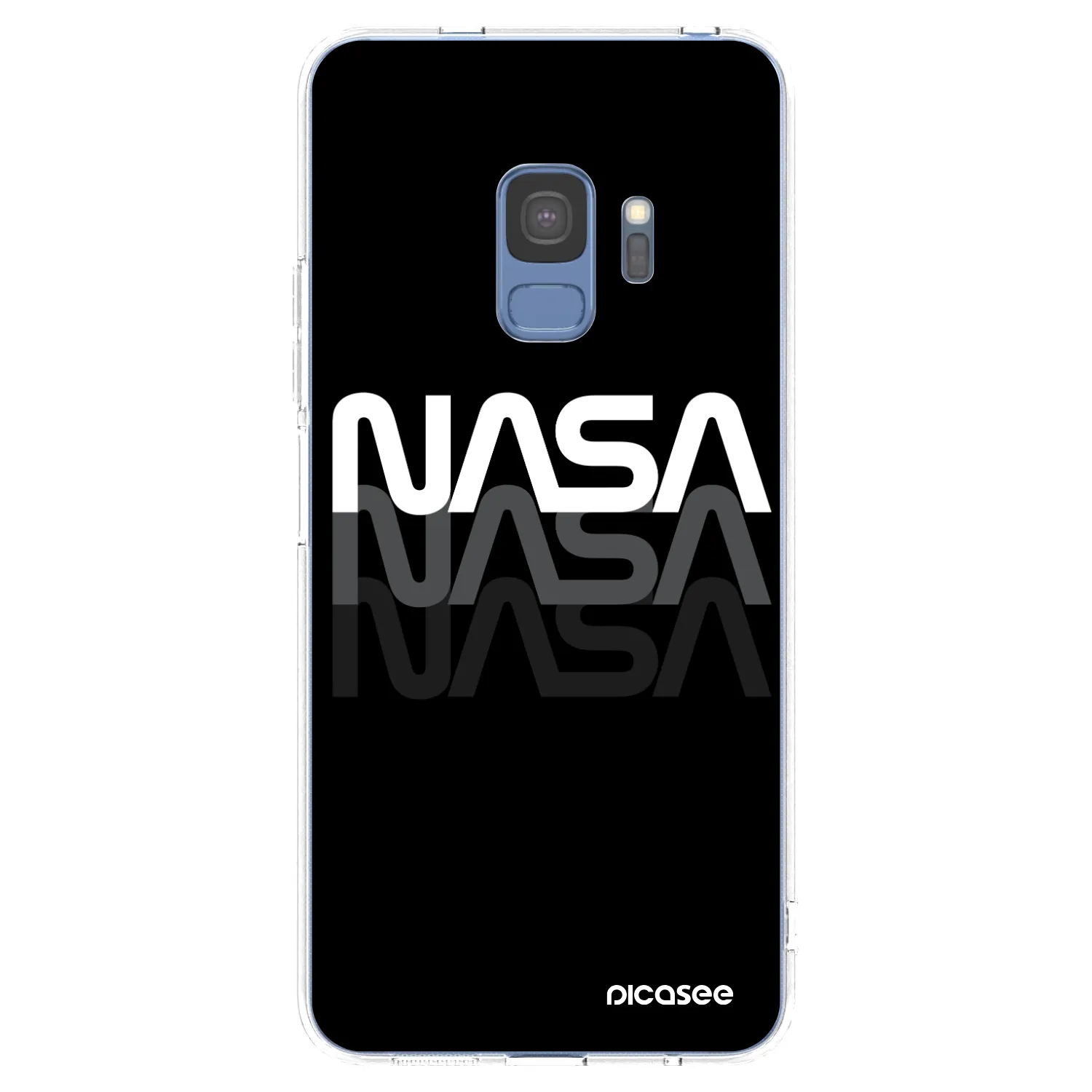 Picasee husă transparentă din silicon pentru Samsung Galaxy S9 G960F - NASA Triple