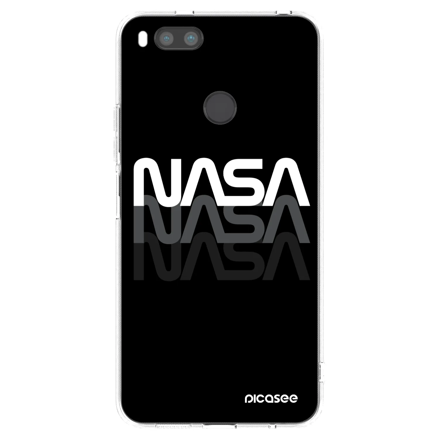 Picasee husă transparentă din silicon pentru Xiaomi Mi A1 Global - NASA Triple