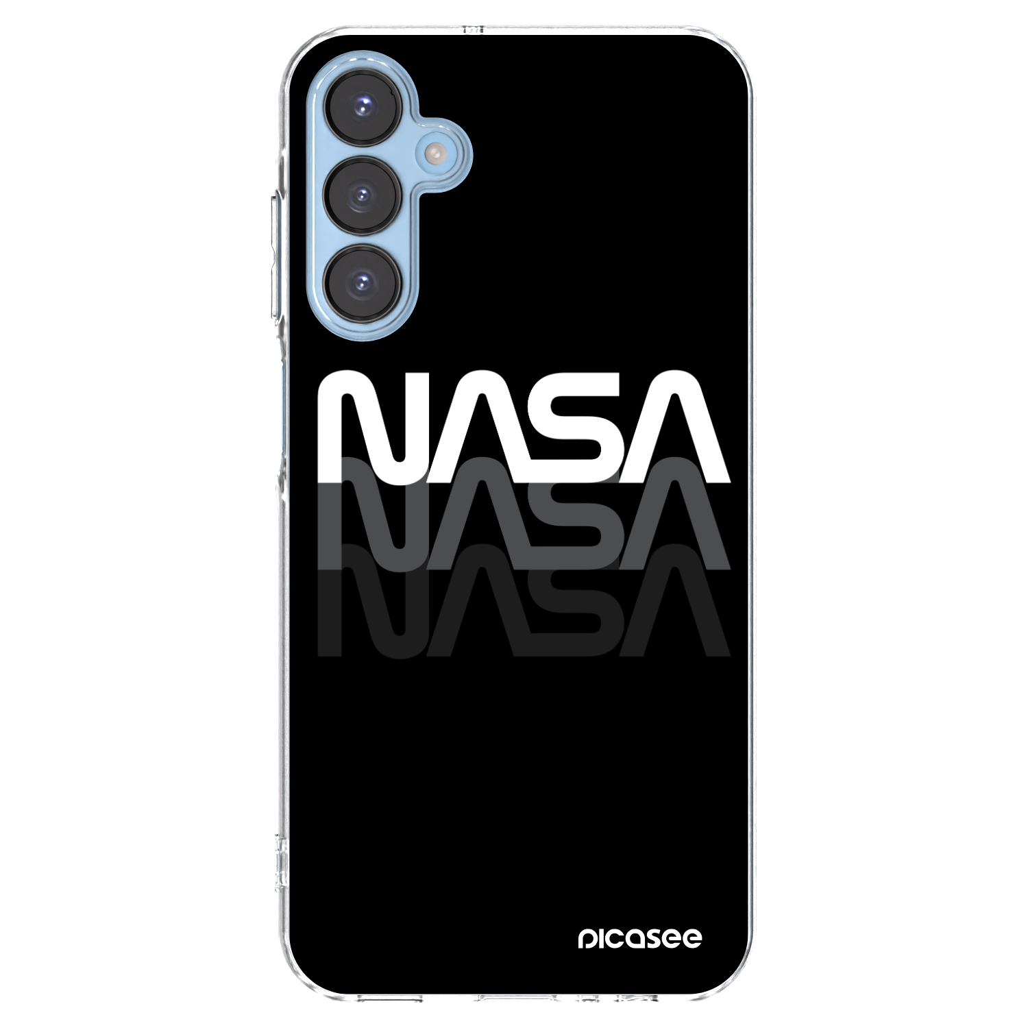 Picasee husă transparentă din silicon pentru Samsung Galaxy A15 A156B 5G - NASA Triple